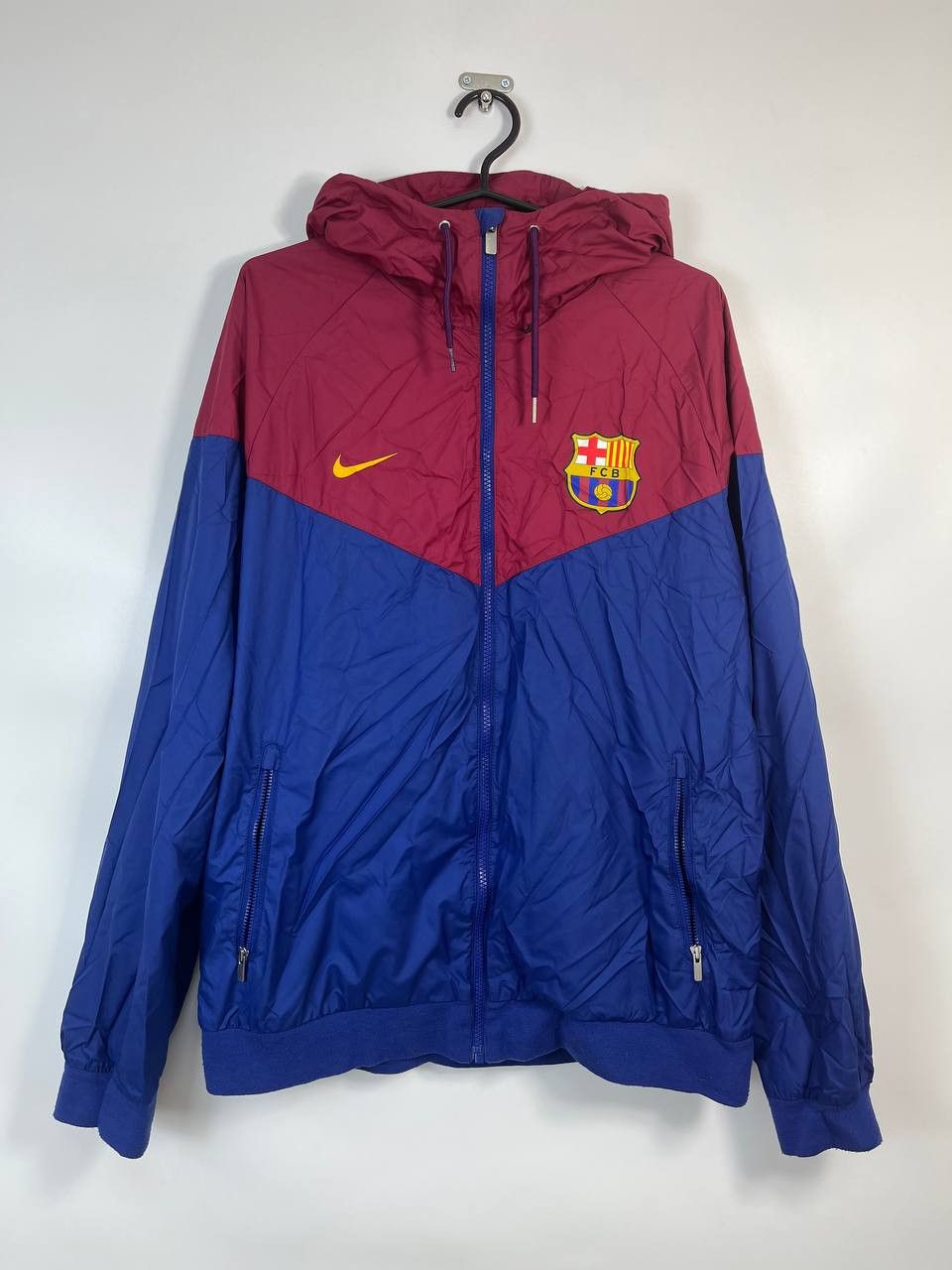 Nike Nike FC Barcelona Windbreaker Jacket 892420-455 Size L Size US L / EU 52-54 / 3 - 1 Thumbnail