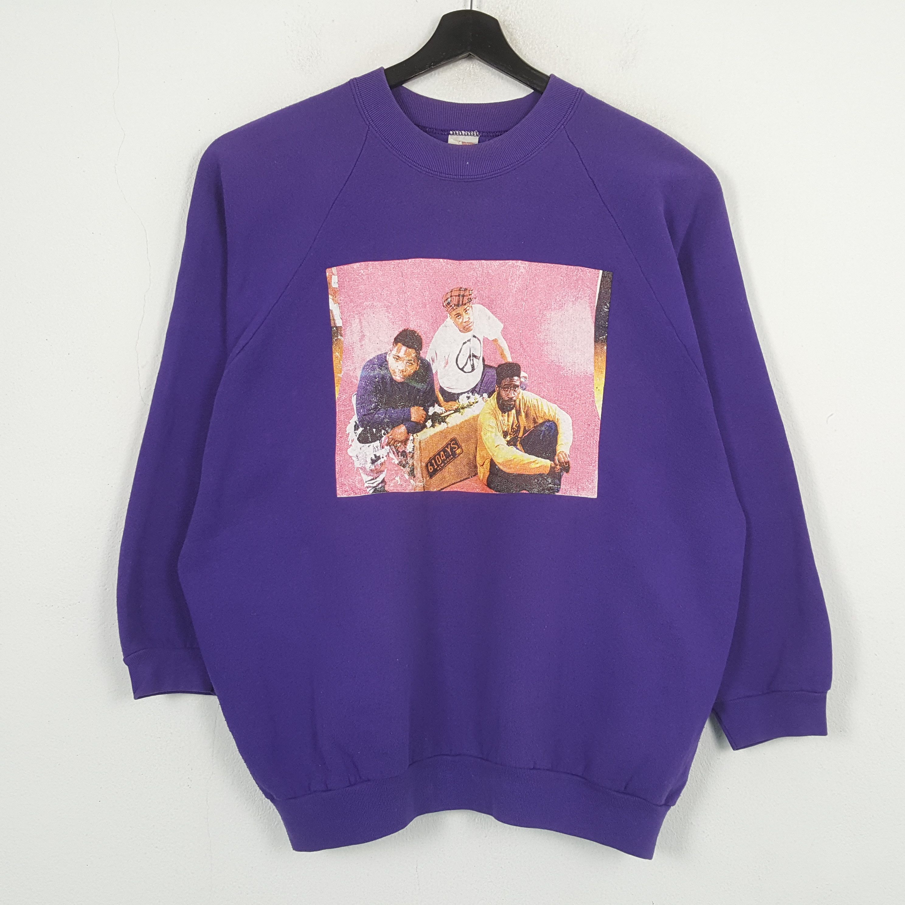 Vintage Rapper Music Style Vintage Sweatshirt C289N13 Size US XXL / EU 58 / 5 - 1 Thumbnail