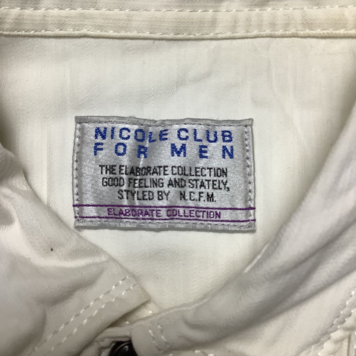If Six Was Nine Nicole Club For Men Gangsta Y2K Shirt Size US S / EU 44-46 / 1 - 5 Thumbnail