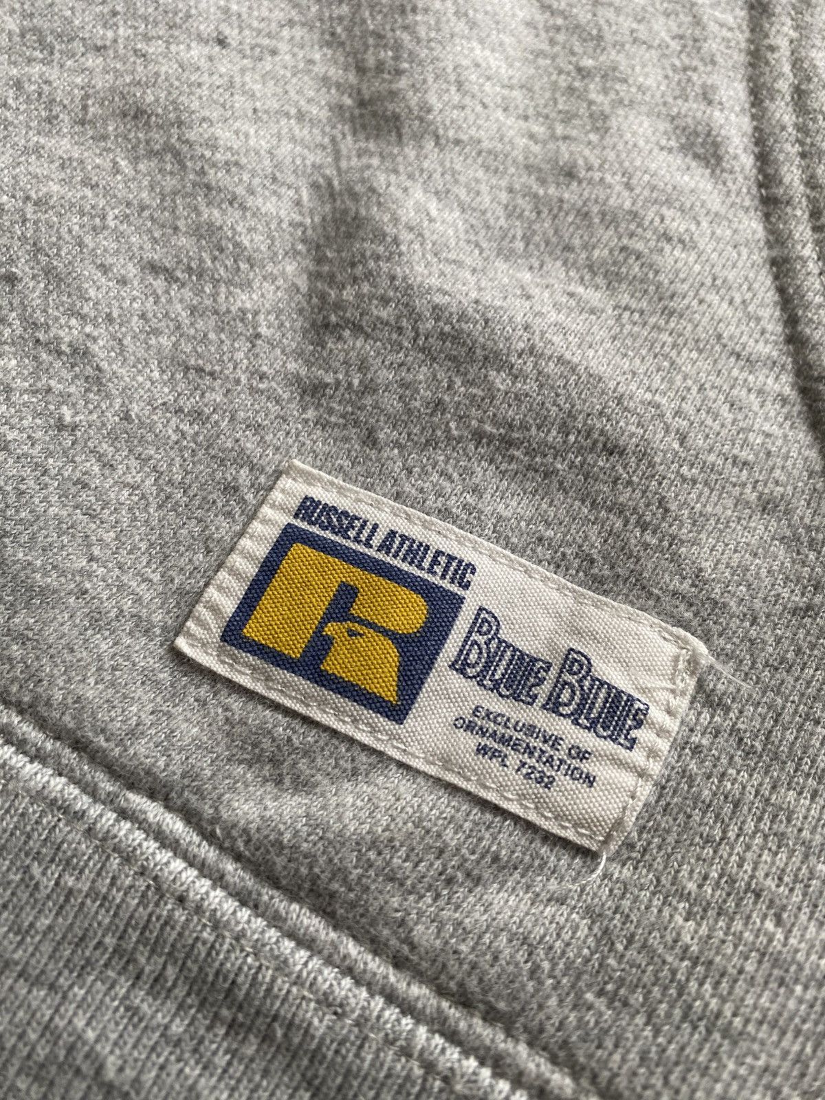 Blue Blue Japan × Russell Athletic × Vintage VINTAGE RUSSELL ATHLETIC X BLUE BLUE JAPAN HOODIES Size US S / EU 44-46 / 1 - 3 Thumbnail