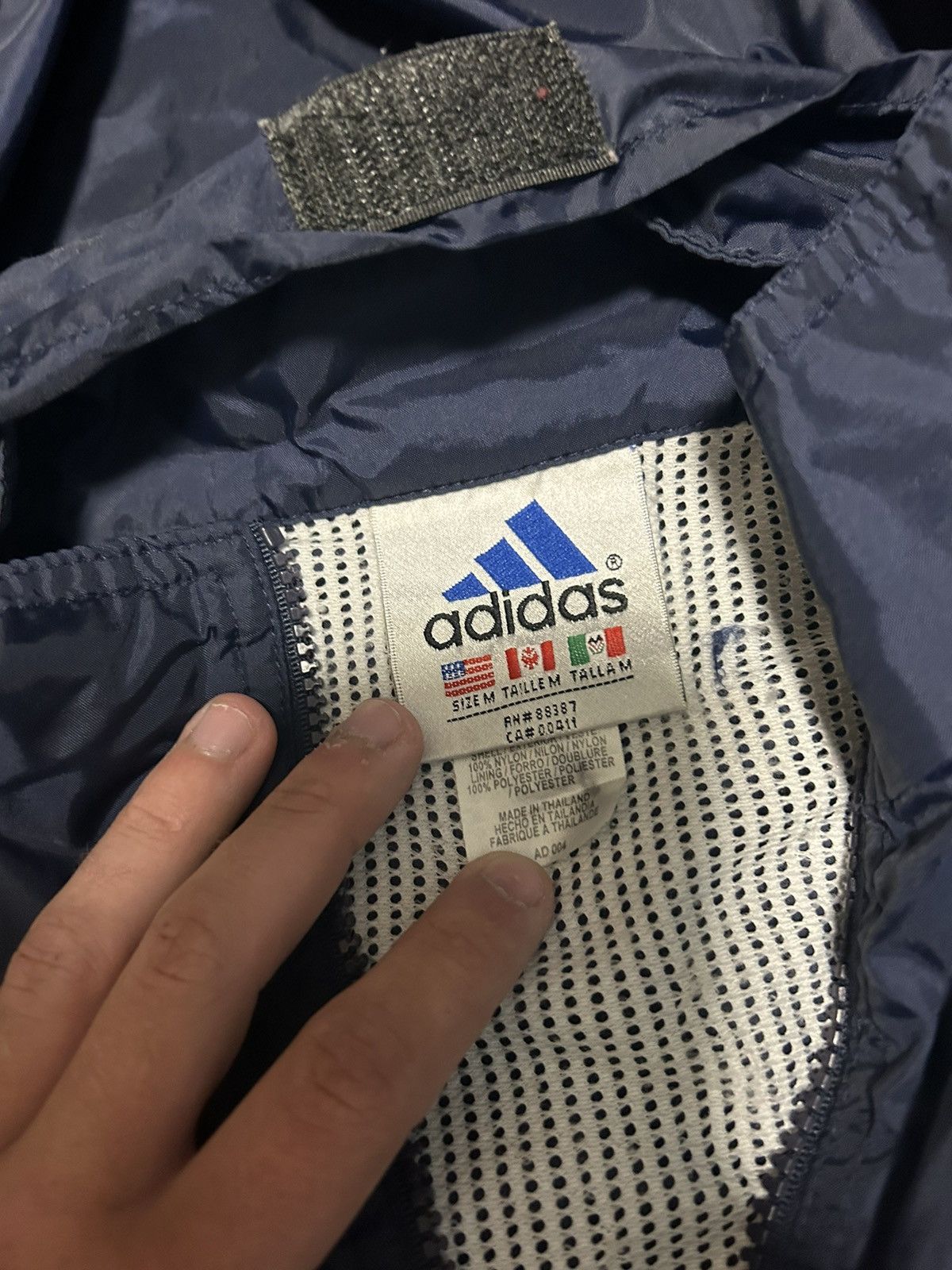 Adidas × Vintage Vintage Adidas Jacket Size US M / EU 48-50 / 2 - 2 Thumbnail