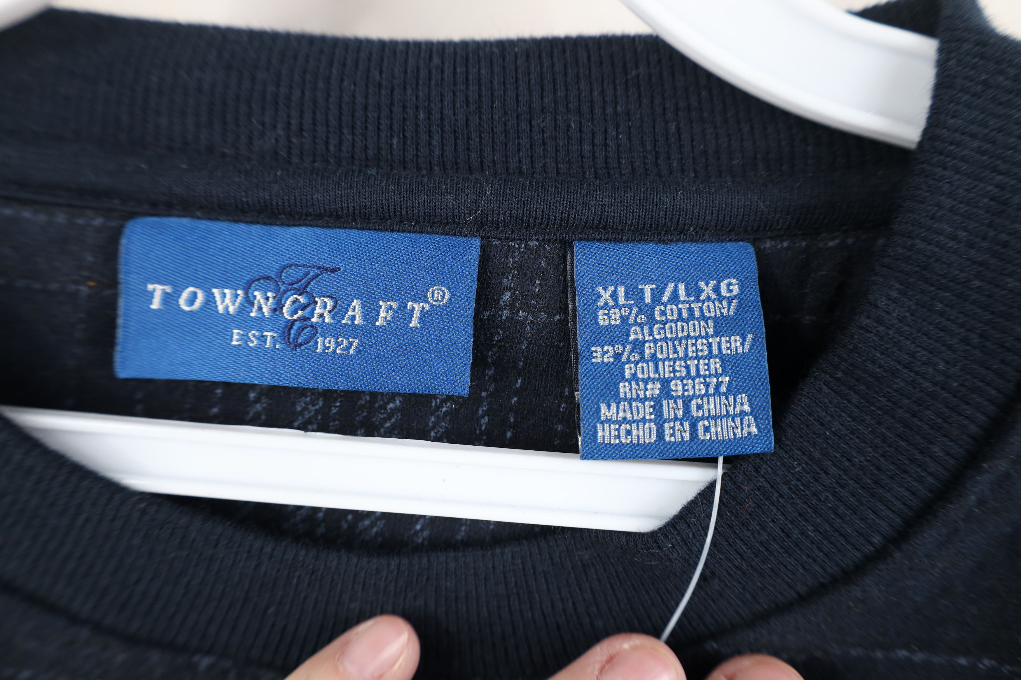 Vintage Deadstock Vintage 90s Streetwear Crewneck Sweatshirt Blue Size US XL / EU 56 / 4 - 8 Thumbnail