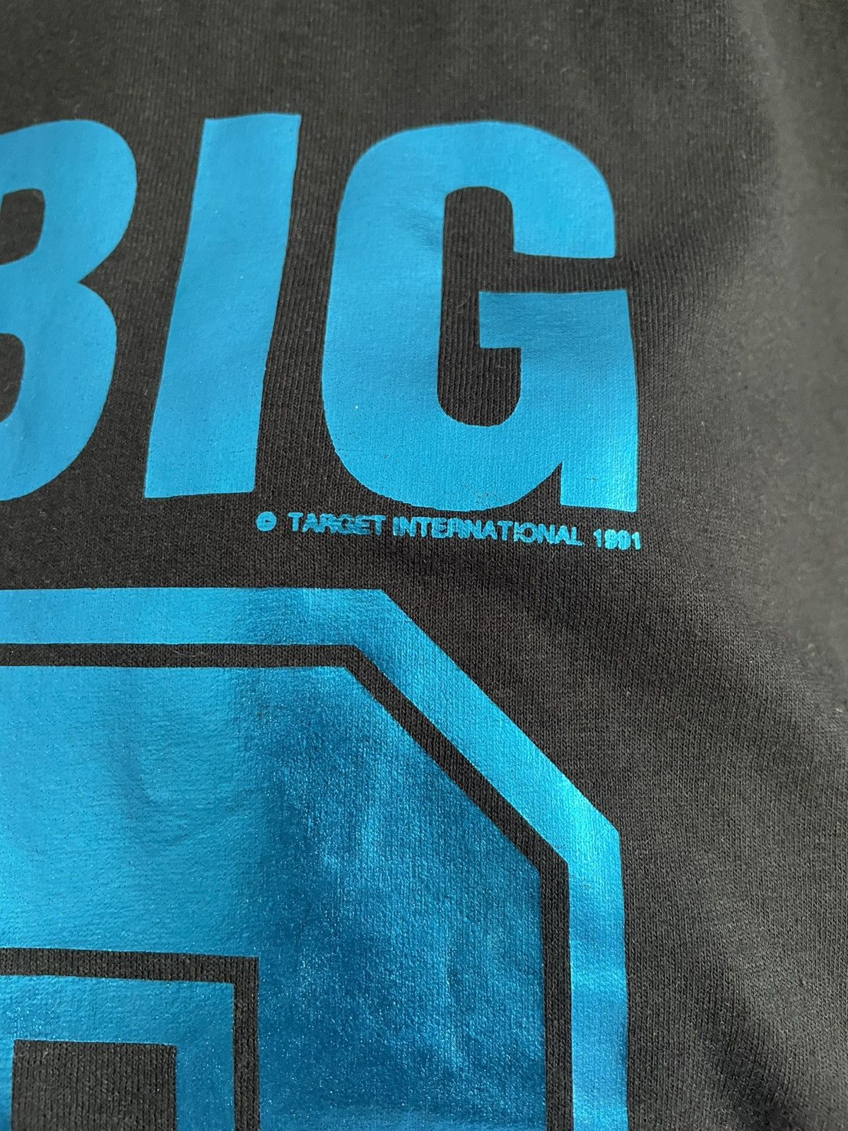 Vintage Vintage 1991 Screen Stars "The Big 40" Blue Graphic Tee XL Size US XL / EU 56 / 4 - 3 Thumbnail