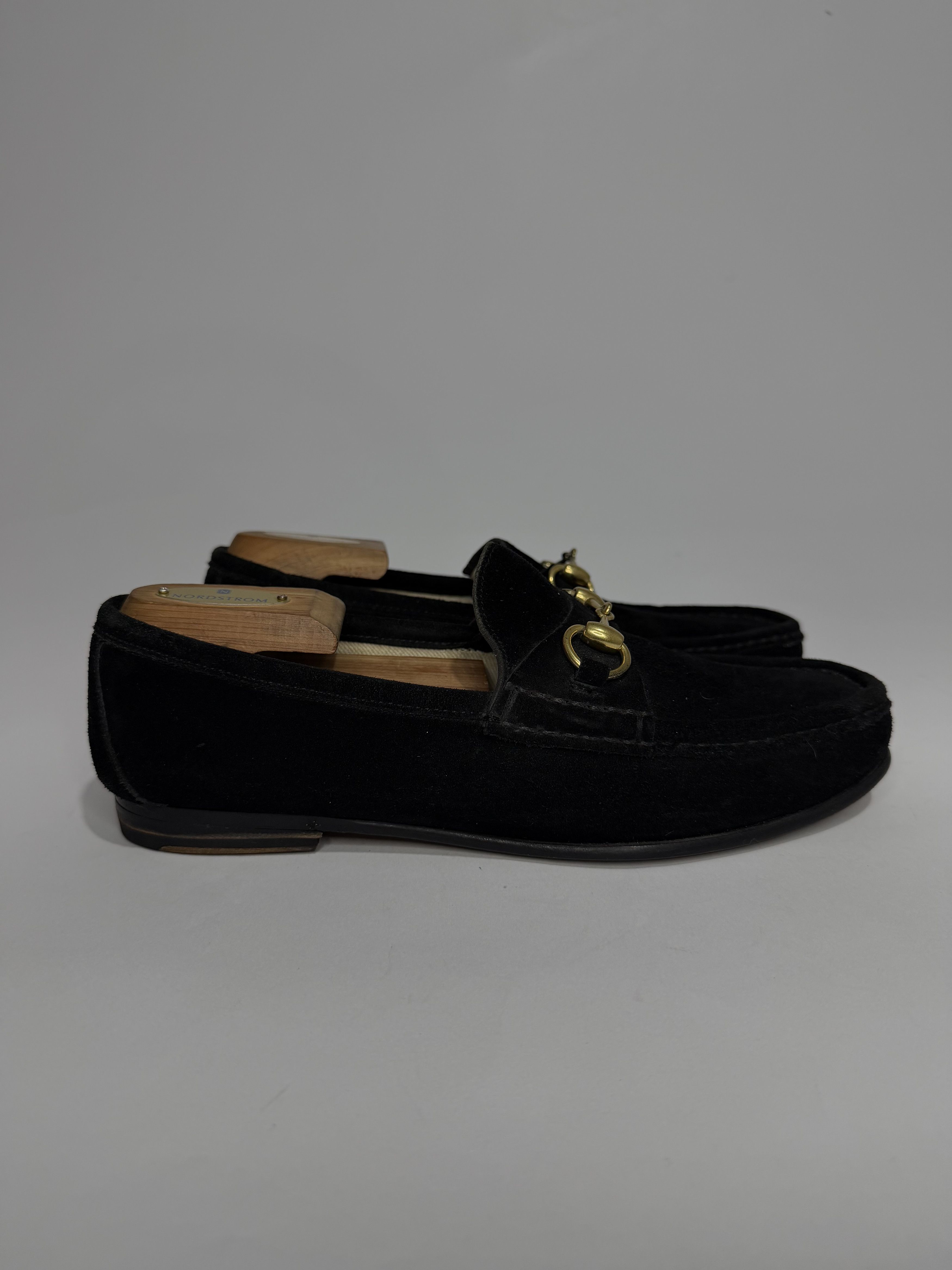 Gucci Gucci Black Suede 1953 Horsebit Loafers Size 7 UK/ 8 US Size US 8 / EU 41 - 3 Thumbnail