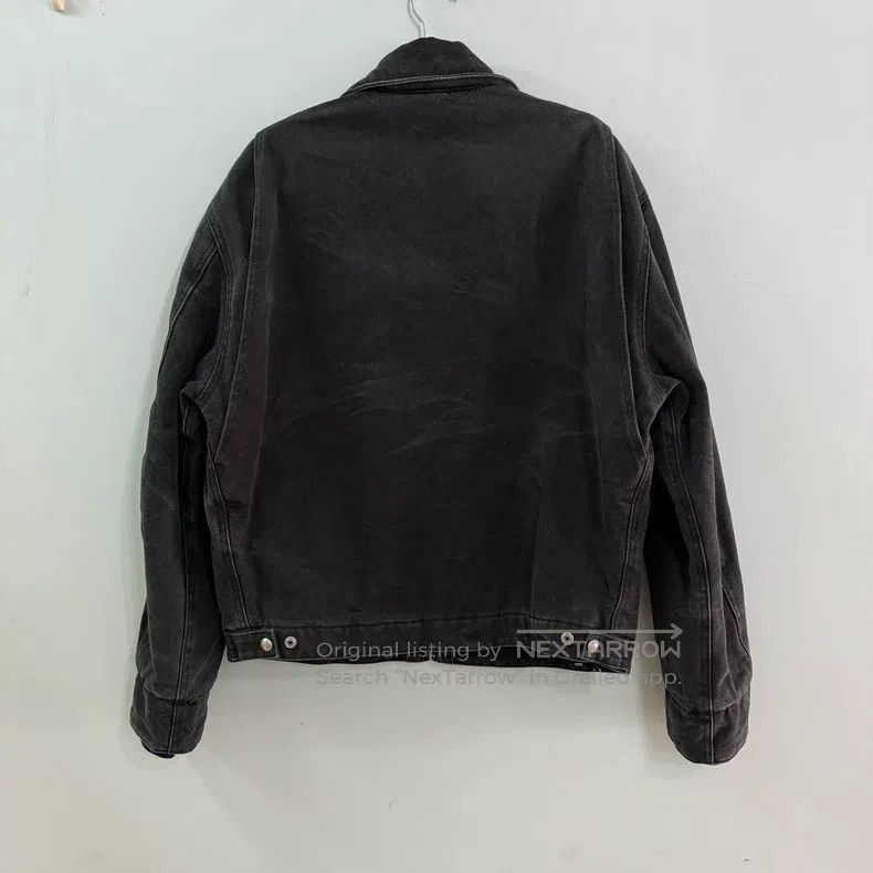Acne Studios Acne Studios Black Distressed Denim Jacket Size US XXS / EU 40 - 2 Thumbnail