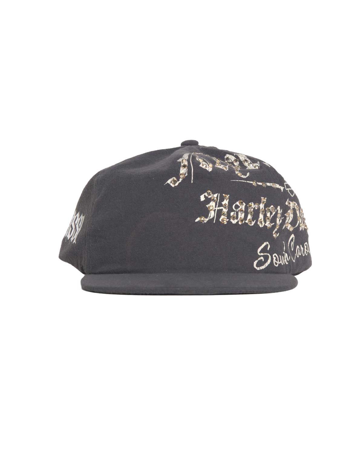 Other Bossi Vintage Rhinestone Snapback Hat Black Size ONE SIZE - 1 Thumbnail