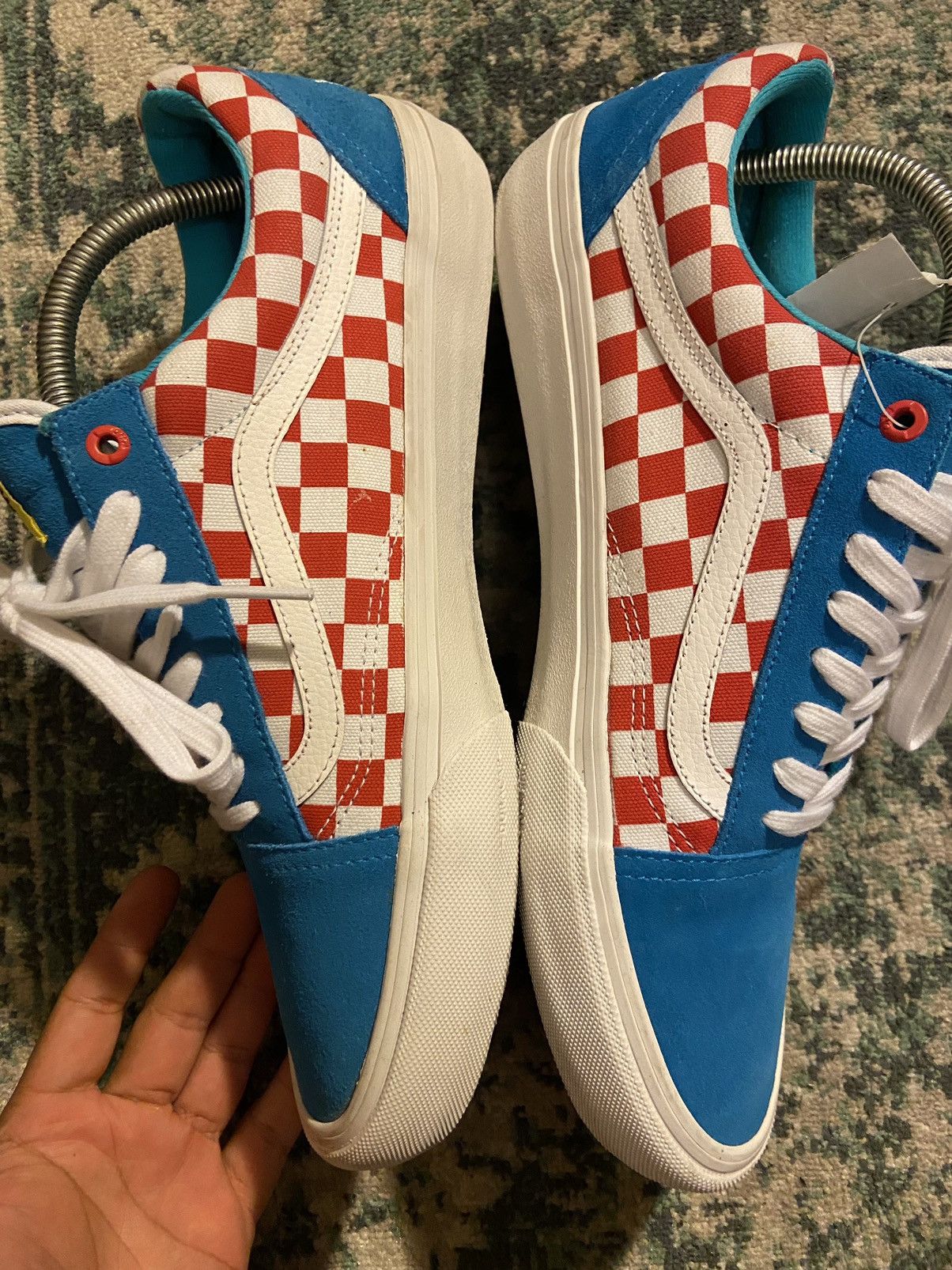 Golf Wang × Tyler The Creator × Van Vans Old Skool Pro Collab Tyler The Creator Limited Size US 11.5 / EU 44-45 - 3 Thumbnail