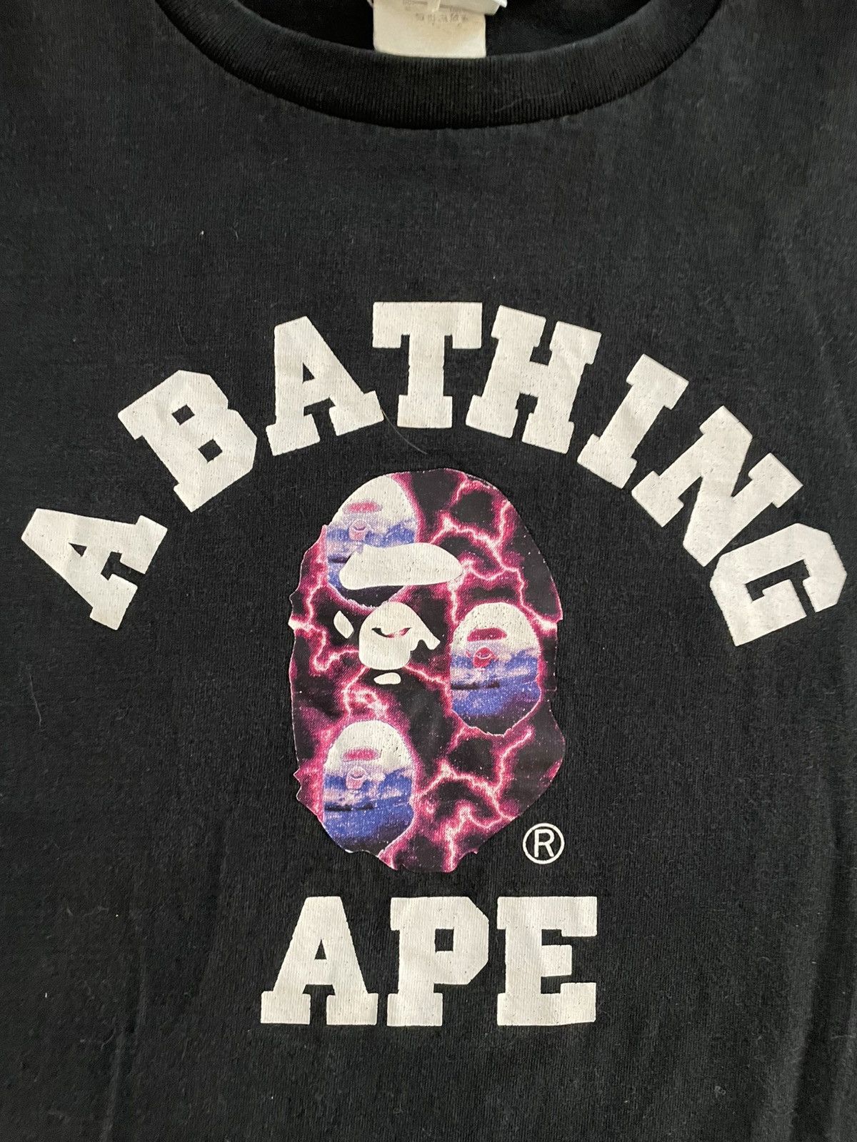 Bape BAPE Lightning Head Tee Size US L / EU 52-54 / 3 - 3 Thumbnail