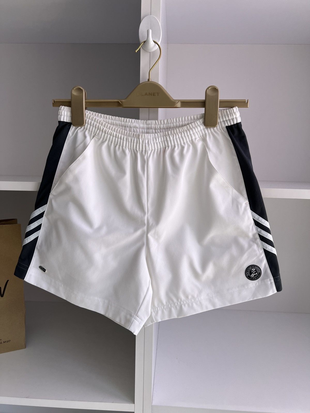 Adidas × Vintage Vintage Adidas Roland Garros Paris Shorts Size US 30 / EU 46 - 4 Thumbnail