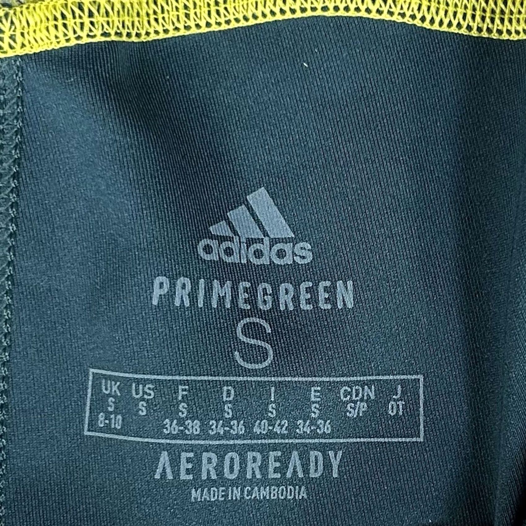Adidas Adidas Leggings Womens S Green Camouflage Primegreen Aeroready NWT Athletic Yoga Running Size 28" / US 6 / IT 42 - 5 Thumbnail