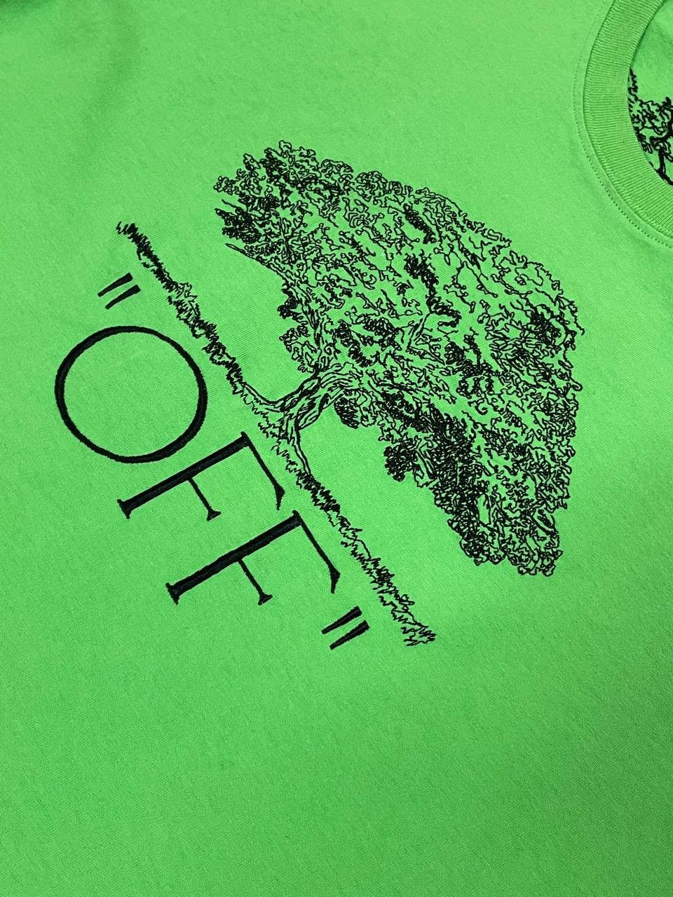 Off-White Vintage OFF-WHITE Bonsai Tee Shirt Size US L / EU 52-54 / 3 - 6 Thumbnail