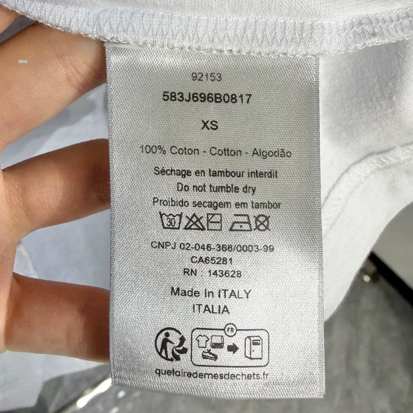 Dior Dior 1947 Collection Plant House Graffiti T-Shirt Size US XS / EU 42 / 0 - 4 Thumbnail