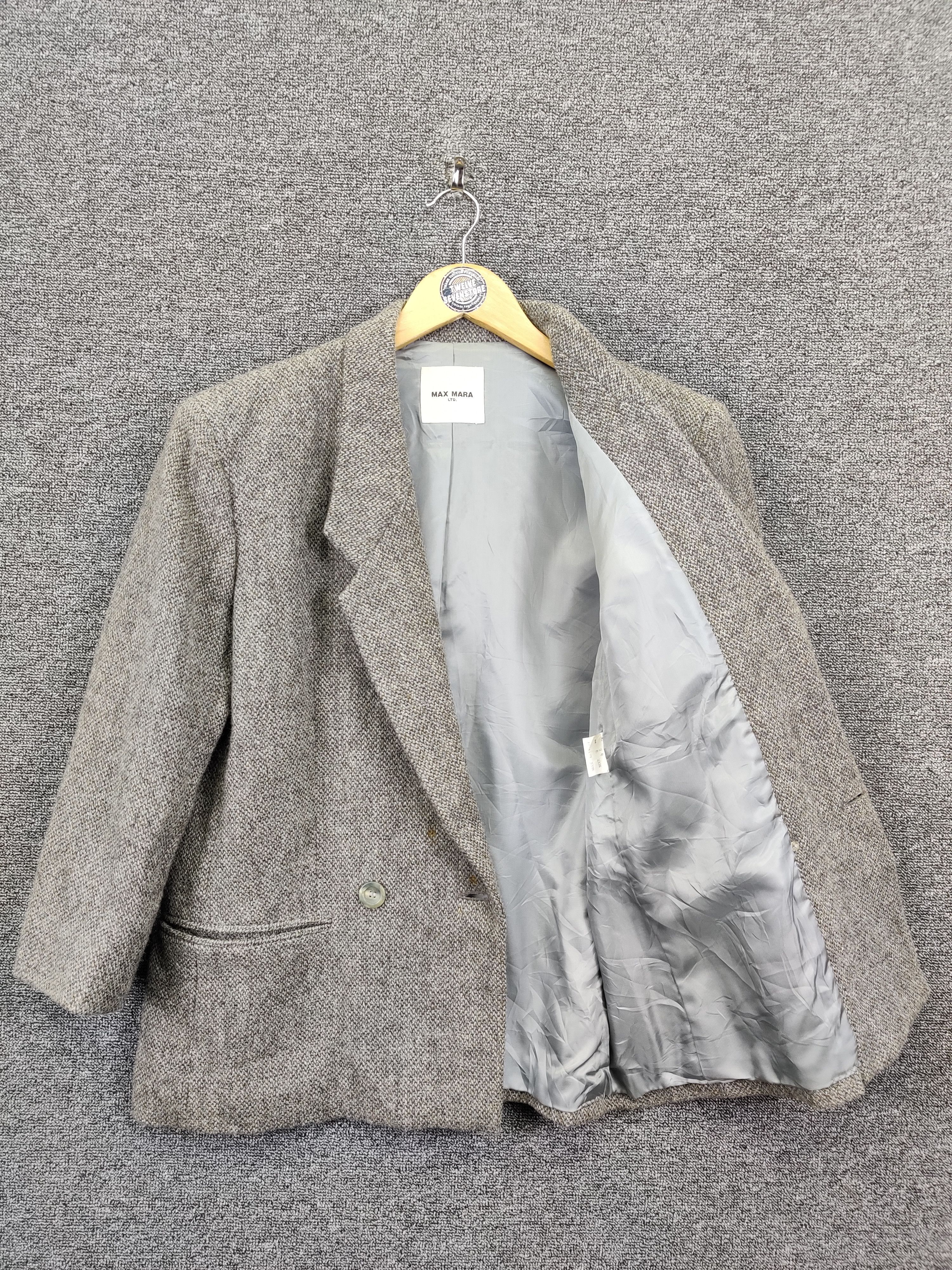Japanese Brand Vintage Max Mara Soft Wool Single Breasted Blazer Size US M / EU 48-50 / 2 - 7 Thumbnail