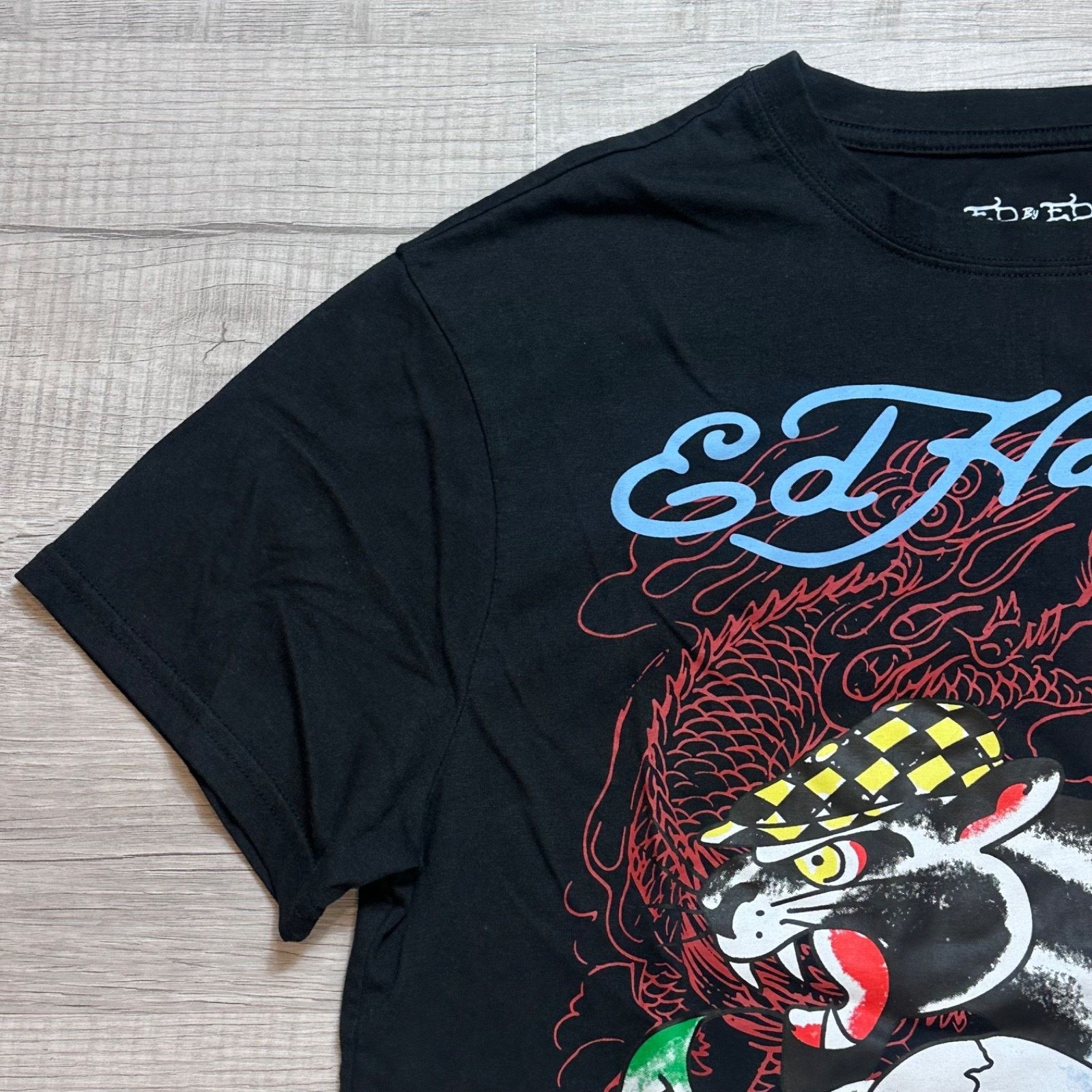 Ed Hardy Men's ED HARDY Death Or Glory Black T-Shirt Size Medium Size US M / EU 48-50 / 2 - 6 Thumbnail