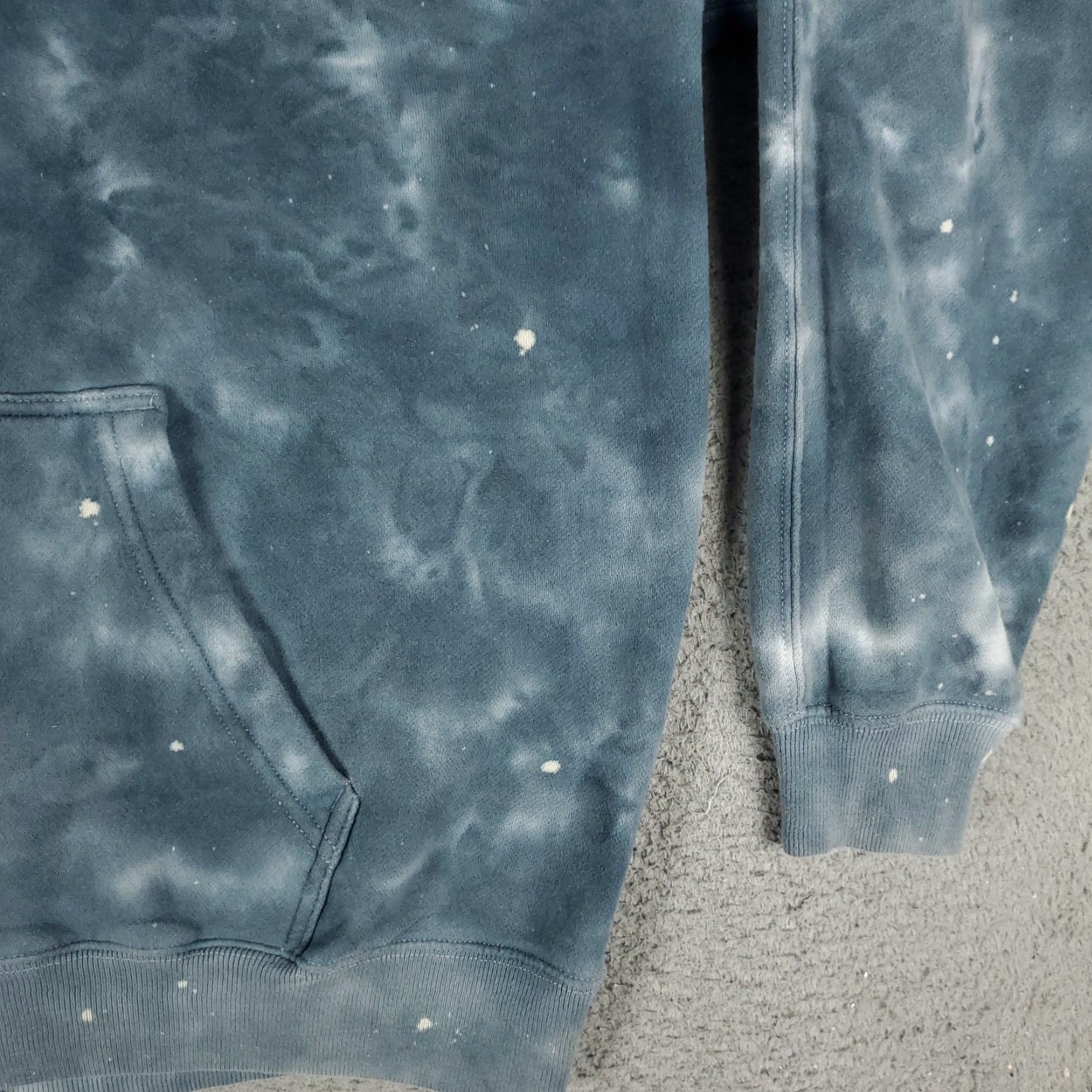 Abercrombie & Fitch Abercrombie Fitch Sweater Mens Medium Blue Tie Dye Oversized Hoodie Sweatshirt * Size US M / EU 48-50 / 2 - 3 Thumbnail
