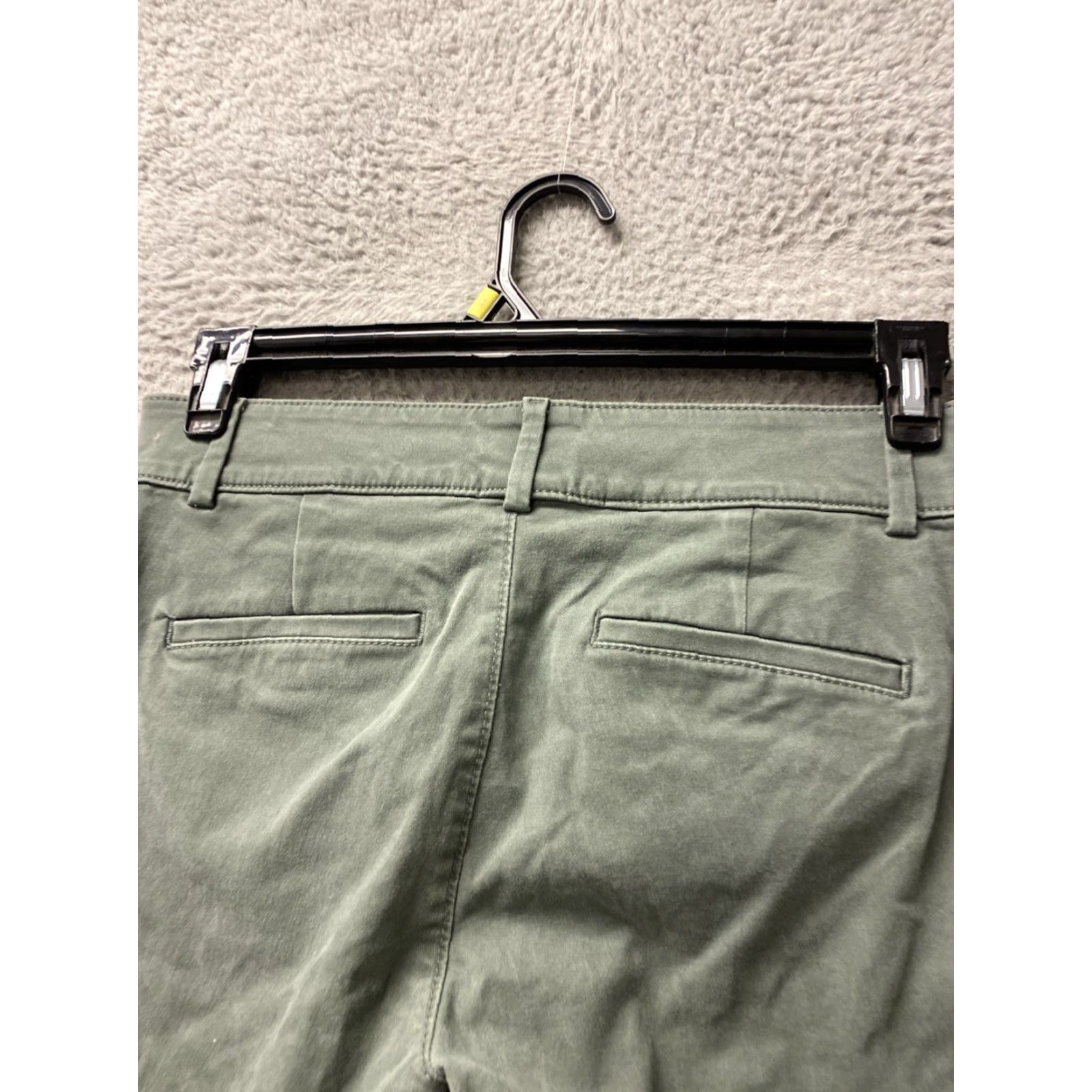 Vintage LOFT Monroe Slim Pants 6P 30x27 FADED GREEN Stretch Chino Petite Ankle /0576 Mens? Size 28" / US 6 / IT 42 - 7 Thumbnail