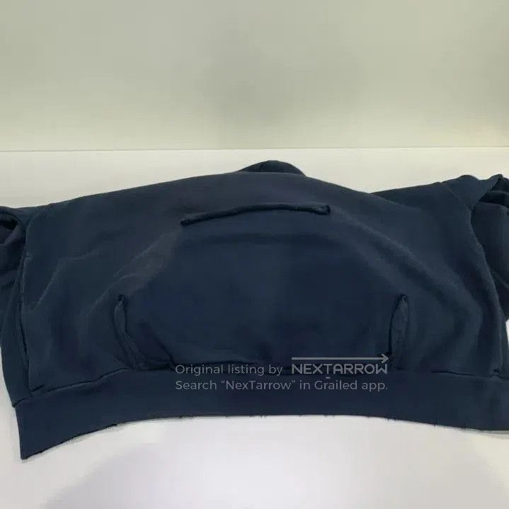 Balenciaga Balenciaga SS24 Logo Hoodie in Deep Blue. Size US XS / EU 42 / 0 - 8 Thumbnail