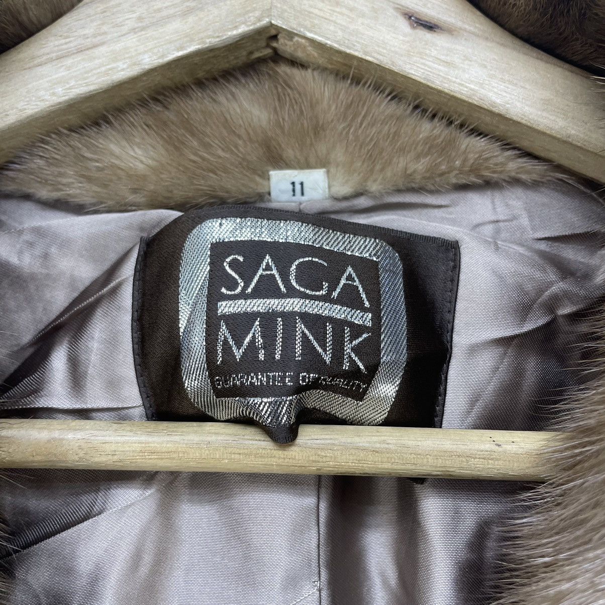 MR & MRS ITALY × Sagafurs Vintage Saga Mink Jacket Size M / US 6-8 / IT 42-44 - 6 Thumbnail