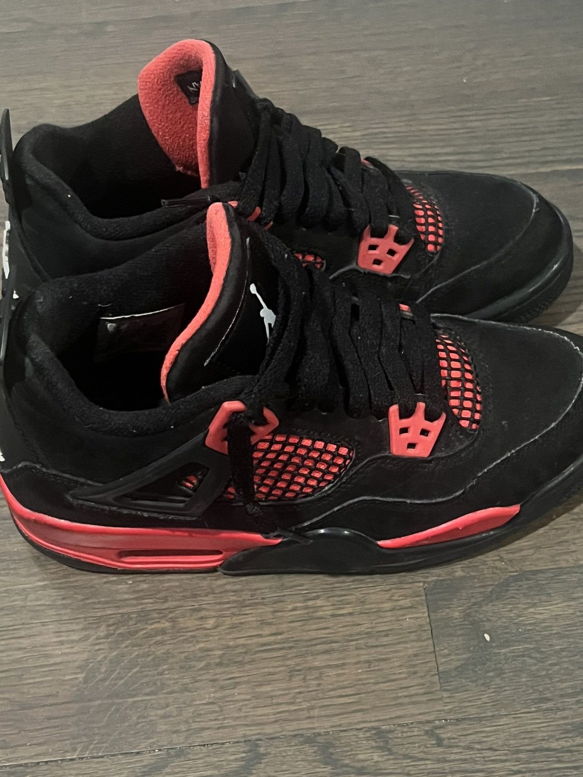 Jordan Brand Jordan 4 retro 4 'Red Thunder' Size US 5.5 / EU 38 - 4 Thumbnail