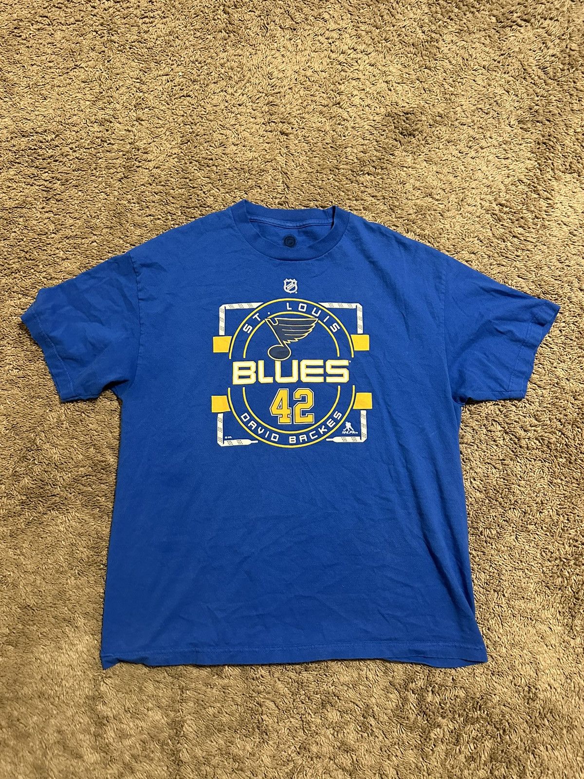 NHL × Vintage Vintage NHL St. Louis blues shirt 00s size XL Size US XL / EU 56 / 4 - 1 Thumbnail