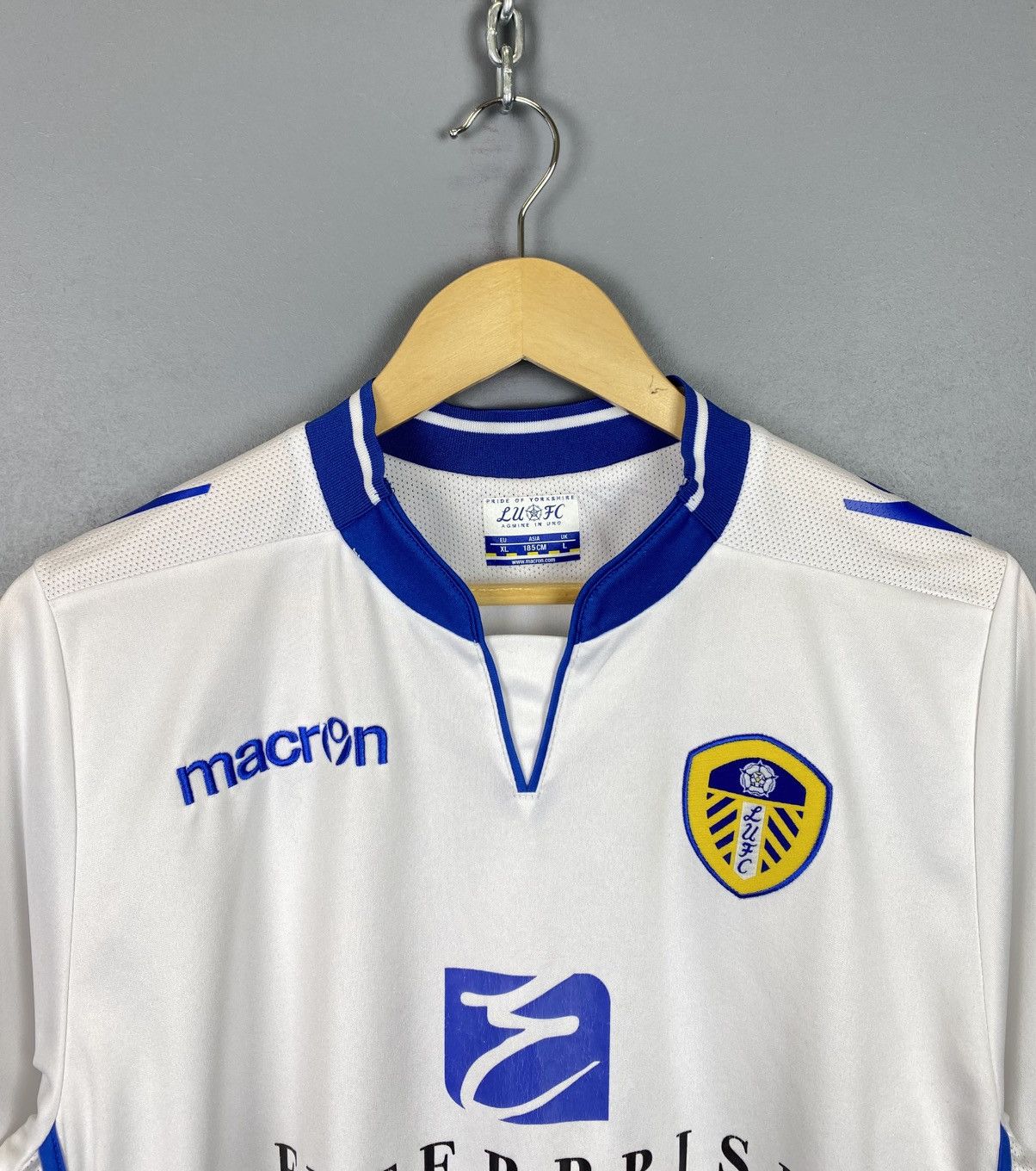 Chelsea Soccer Macron Leeds United Soccer Jersey Football Shirt Size XL Top Size US XL / EU 56 / 4 - 2 Thumbnail