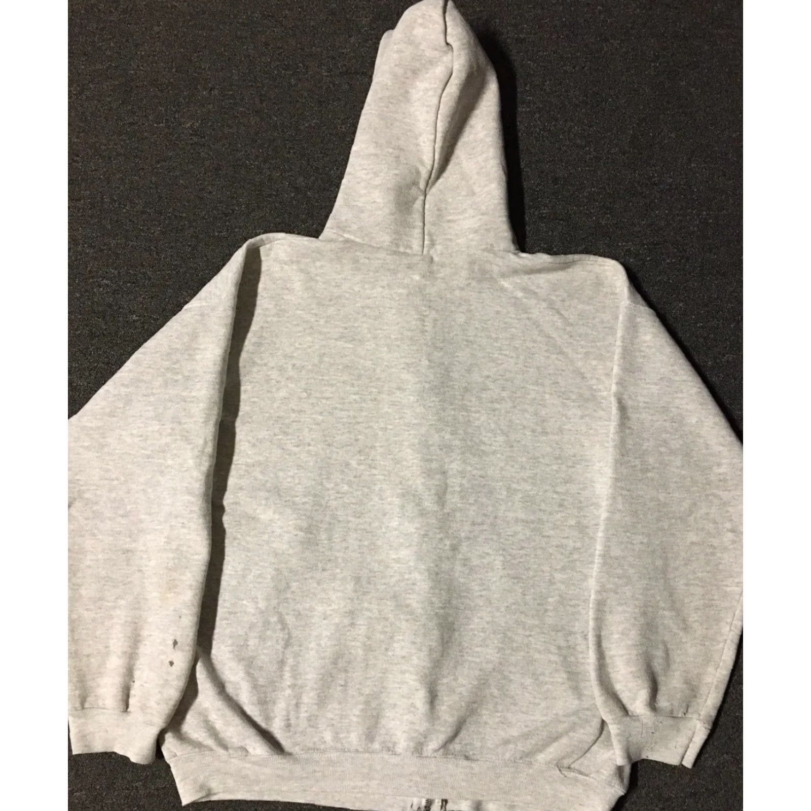 Vintage Vtg 80s Faded Distress Zip Hoodie M L USA Track Grunge PE Biker Skate Surf 90s Size US M / EU 48-50 / 2 - 2 Thumbnail