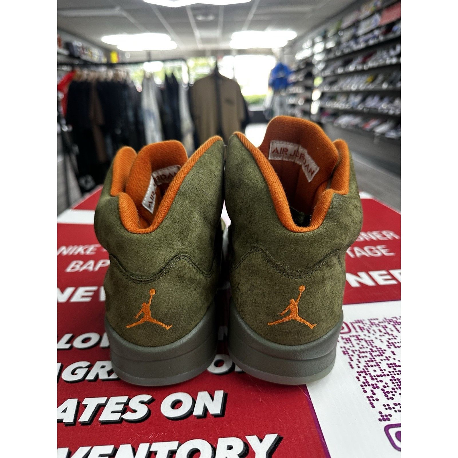 Jordan Brand Air Jordan 5 Olive 2024 Size 10.5 DD0587-308 Size US 10.5 / EU 43-44 - 5 Thumbnail