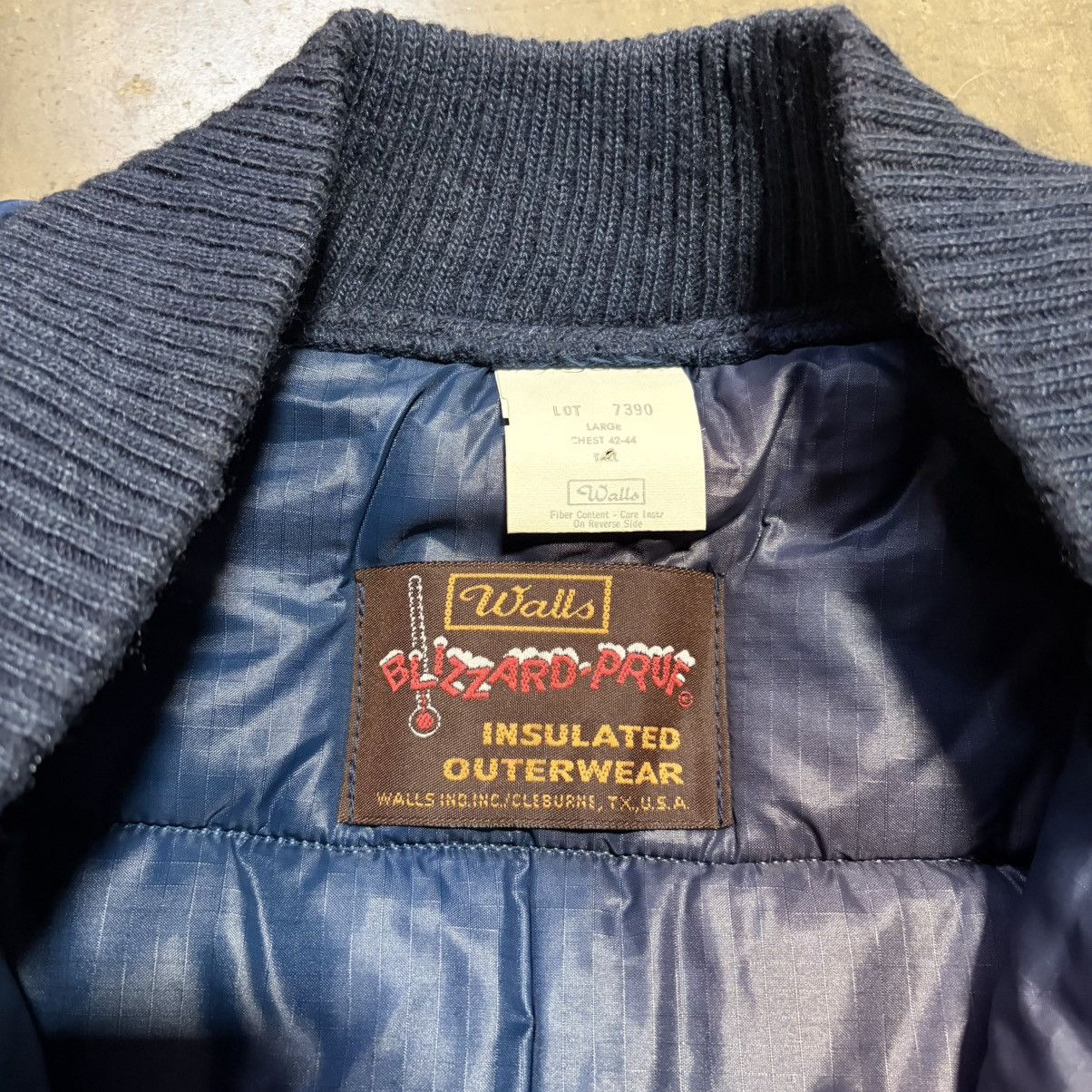 Walls Vintage Walls Blizzard Pruf Quilted Puffer Vest 80s USA Size US L / EU 52-54 / 3 - 7 Thumbnail