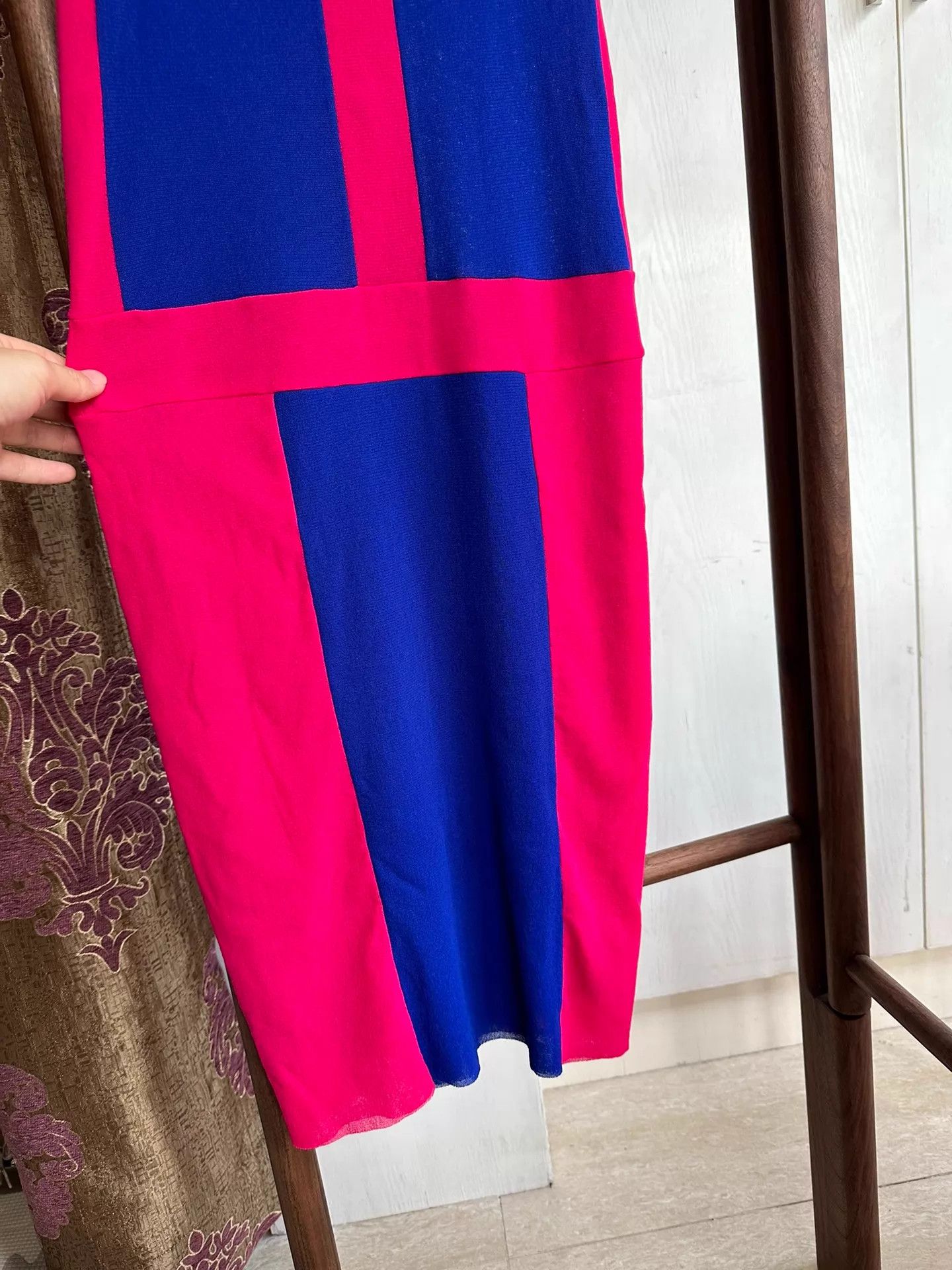 Jean Paul Gaultier Jean Paul Gaultier Geometric Color Block Dress S Size S / US 4 / IT 40 - 6 Thumbnail