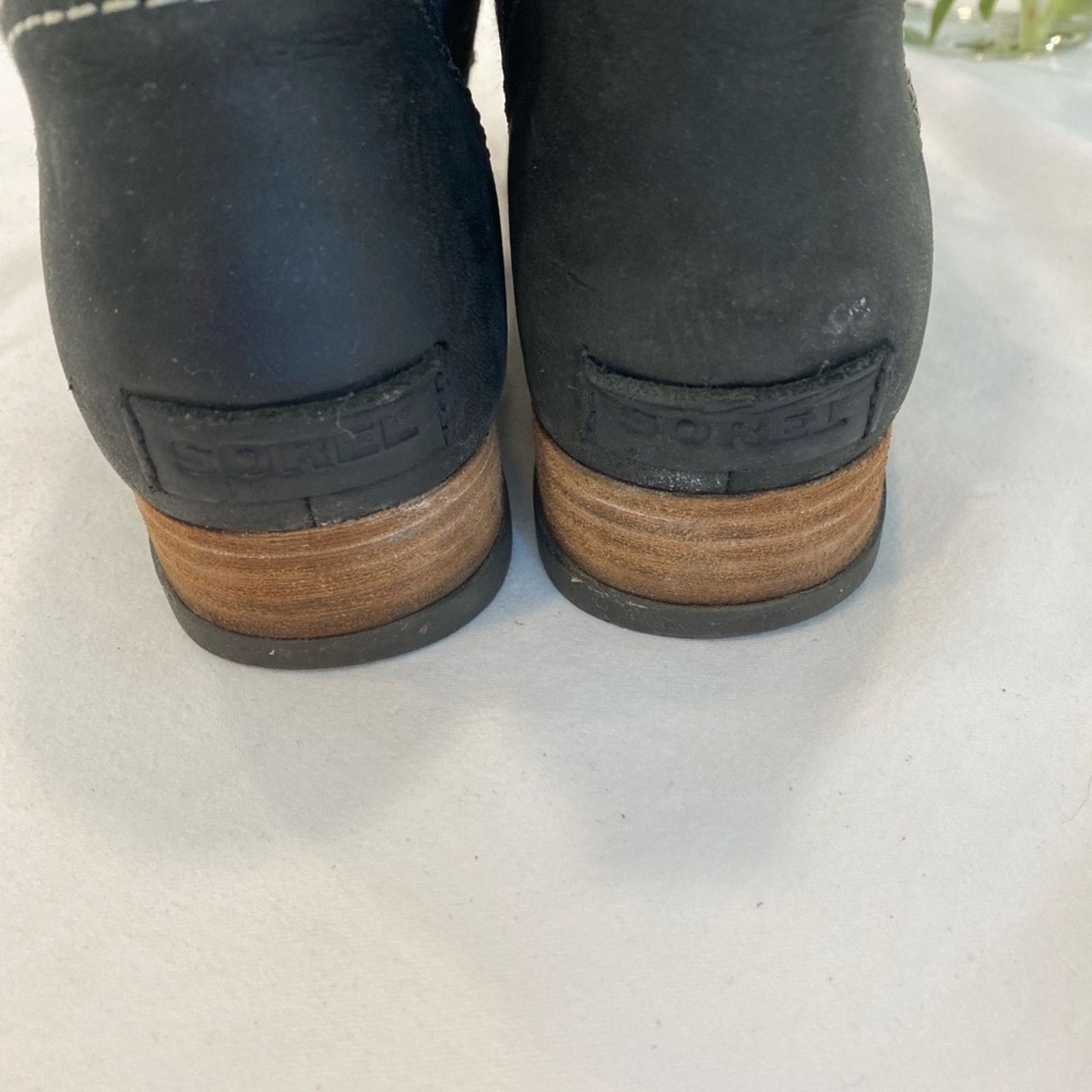 SOREL Sorel Women's Canvas Leather Lace-Up Low Ankle Boot - 7 Size US 7 / IT 37 - 10 Thumbnail