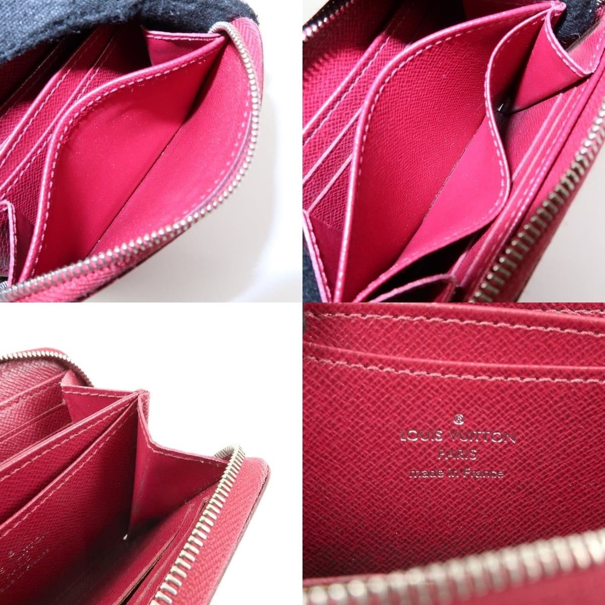 Louis Vuitton Louis Vuitton Epi Zippy Coin Purse Leather Coin Purse Pink Size ONE SIZE - 7 Thumbnail
