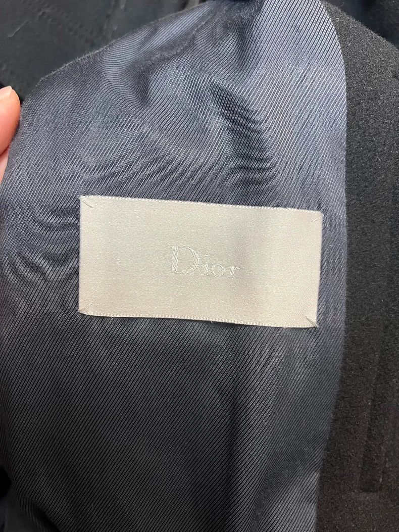 Dior Dior Fall/Winter 06 Double Breasted Belted Wool Coat 2503-N Size US L / EU 52-54 / 3 - 6 Thumbnail