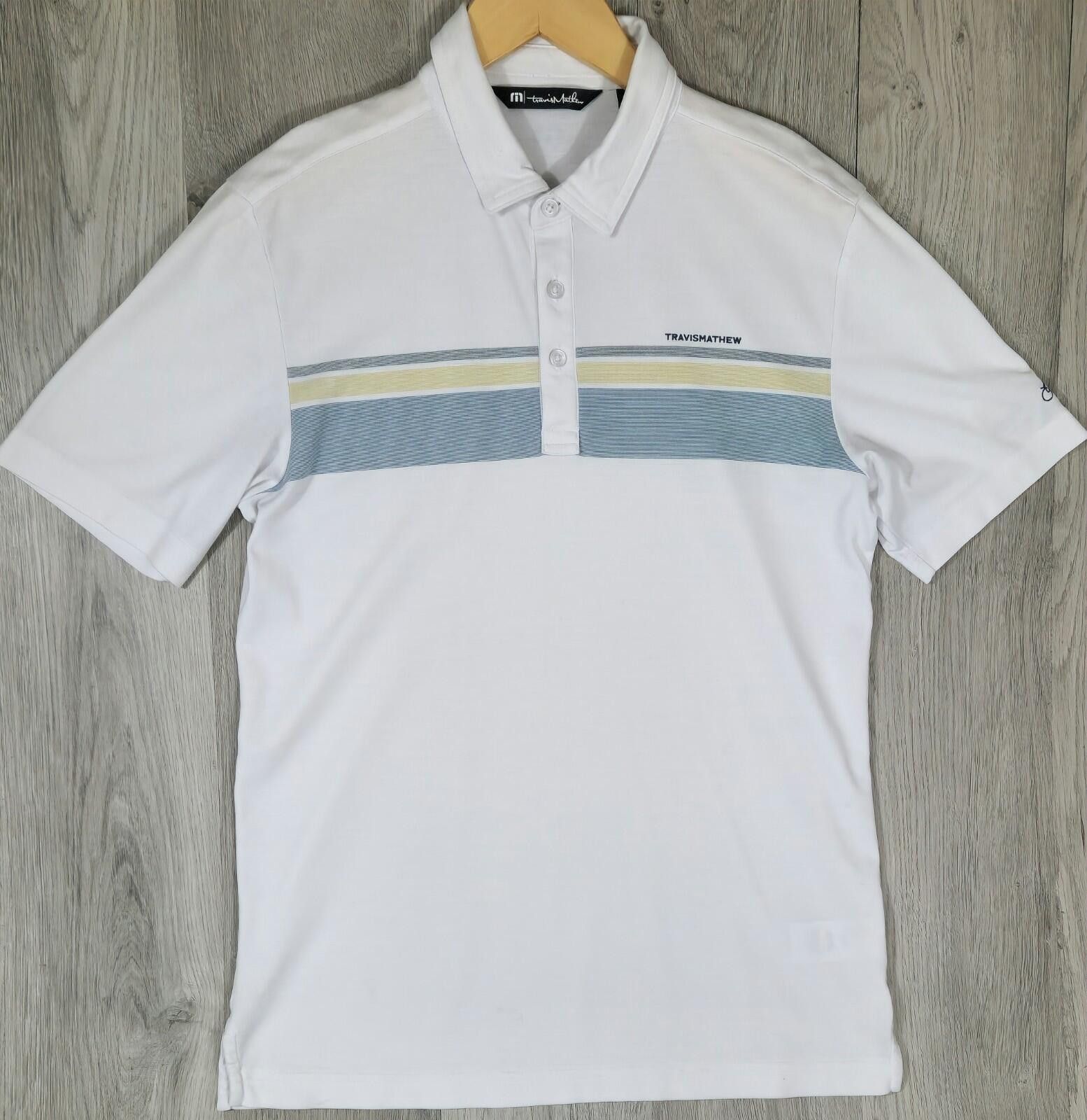TravisMathew TRAVIS MATHEW Polo Shirt Mens Small Gray Golf Performance #7 Size US S / EU 44-46 / 1 - 1 Thumbnail