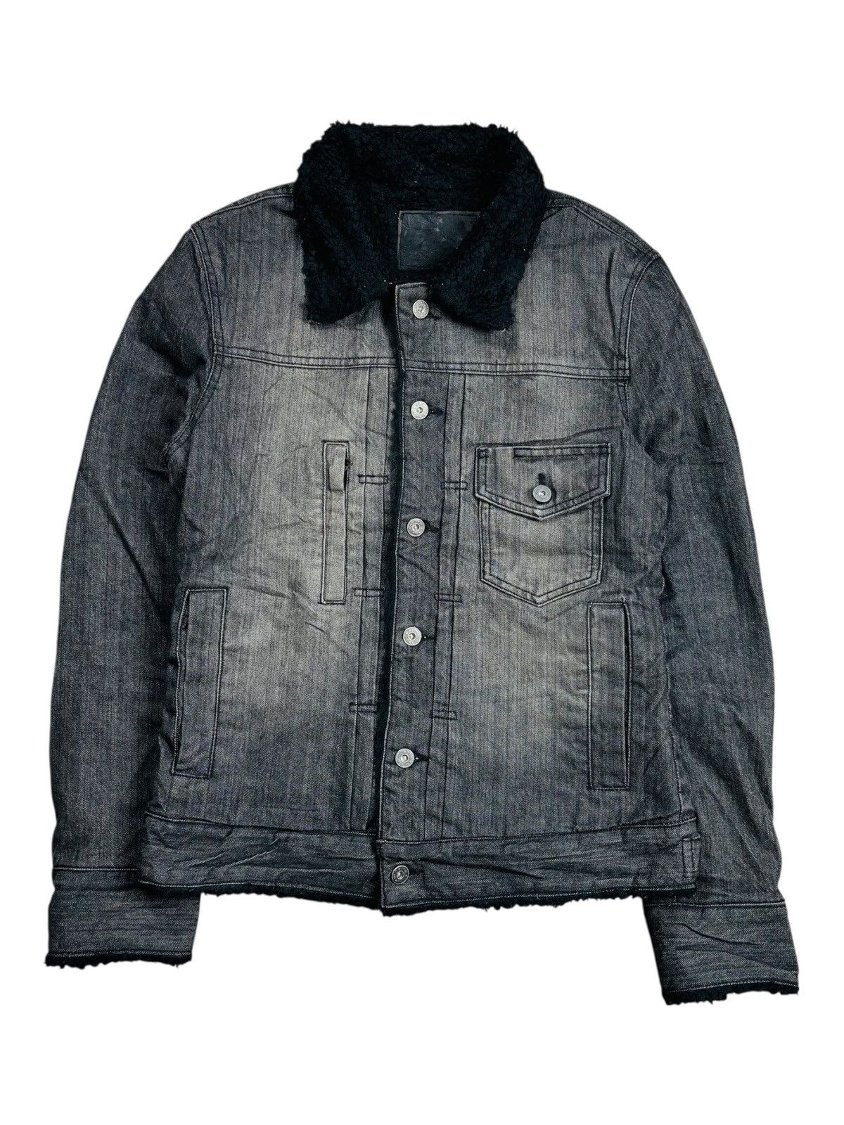 BUFFALO BOBS 2000s No ID - Vkei Style Denim Jacket Size US M / EU 48-50 / 2 - 1 Thumbnail