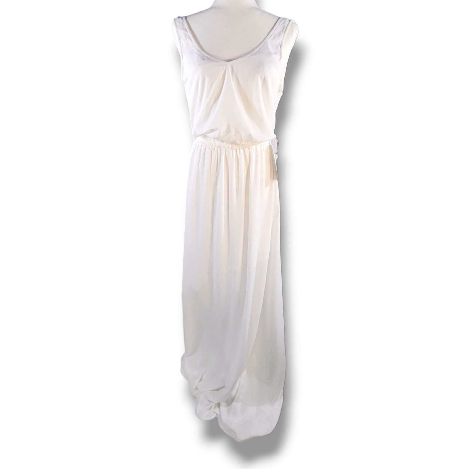 Show Me Your MuMu NWT Show Me Your Mumu Kendall Dress XS Wedding Cake Chiffon Size XS / US 0-2 / IT 36-38 - 3 Thumbnail