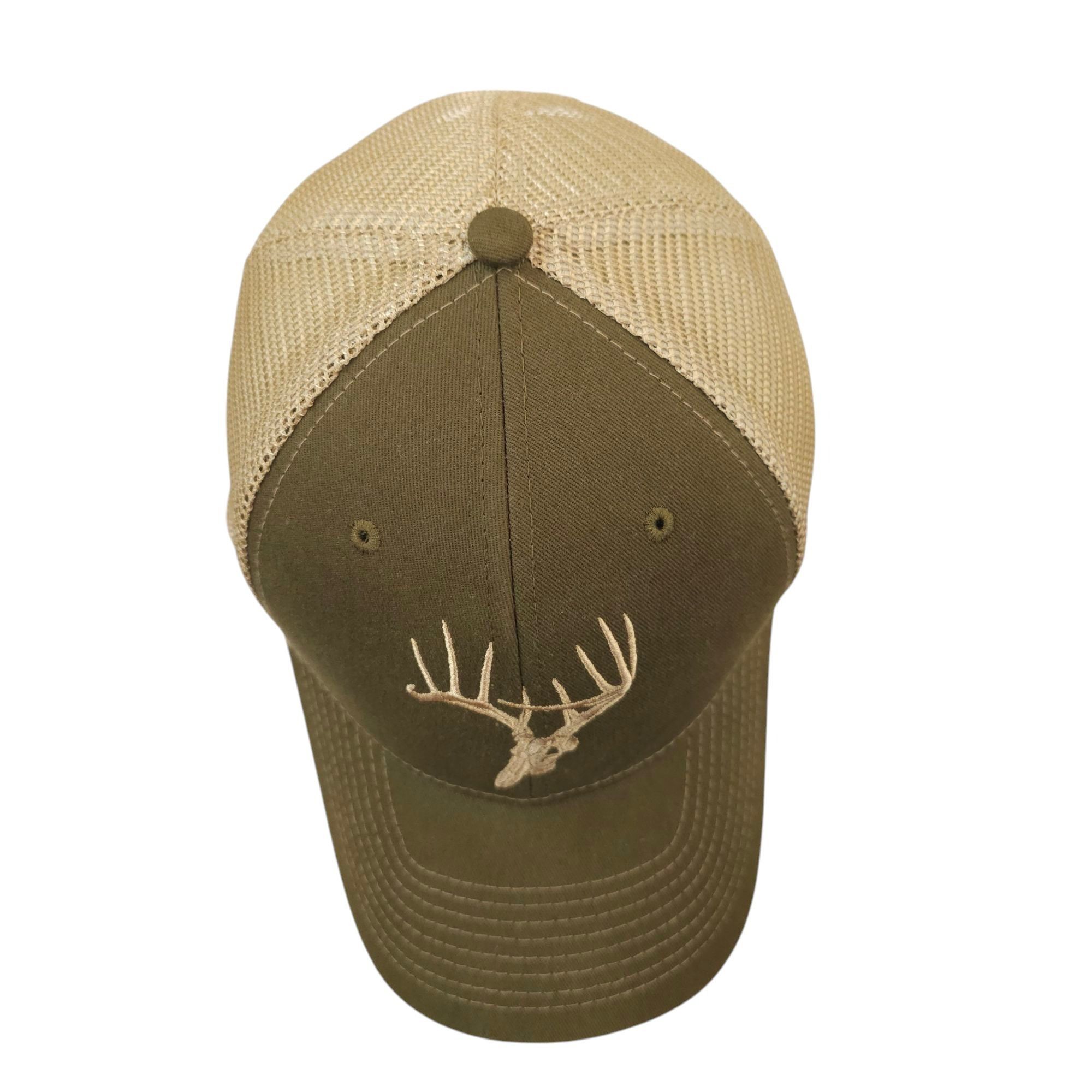 Other Fierce 901 Stag Buck Skullz Mesh Snapback Cap Trucker Hat Size ONE SIZE - 6 Thumbnail