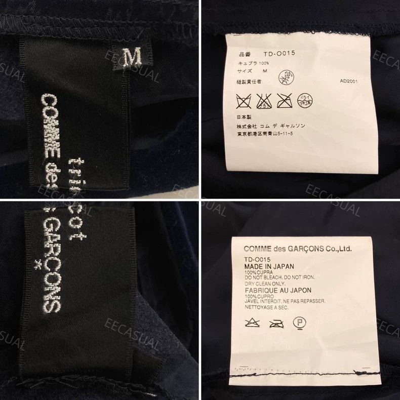 Comme des Garcons Comme Des Garcons Velvet polka-dot short sleeve ball colla Size M / US 6-8 / IT 42-44 - 9 Thumbnail