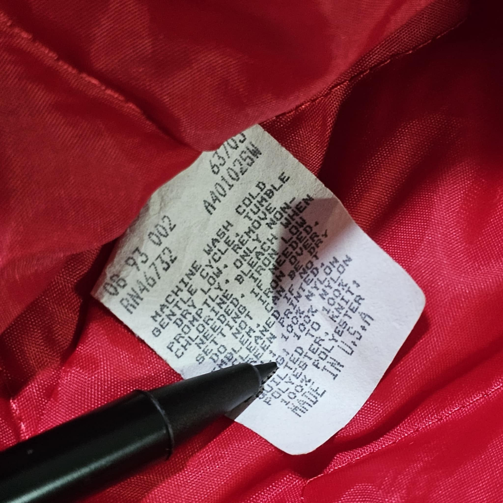 Chalk Line × NCAA × Vintage St John's Red Storm 90s Chalk Line Satin Bomber Jacket Size US XL / EU 56 / 4 - 6 Thumbnail