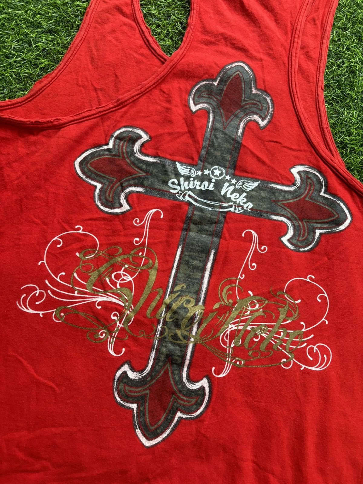 Hysteric Glamour Y2k Shilai Neka Skull Punk Style Tank Tops Size US XL / EU 56 / 4 - 3 Thumbnail