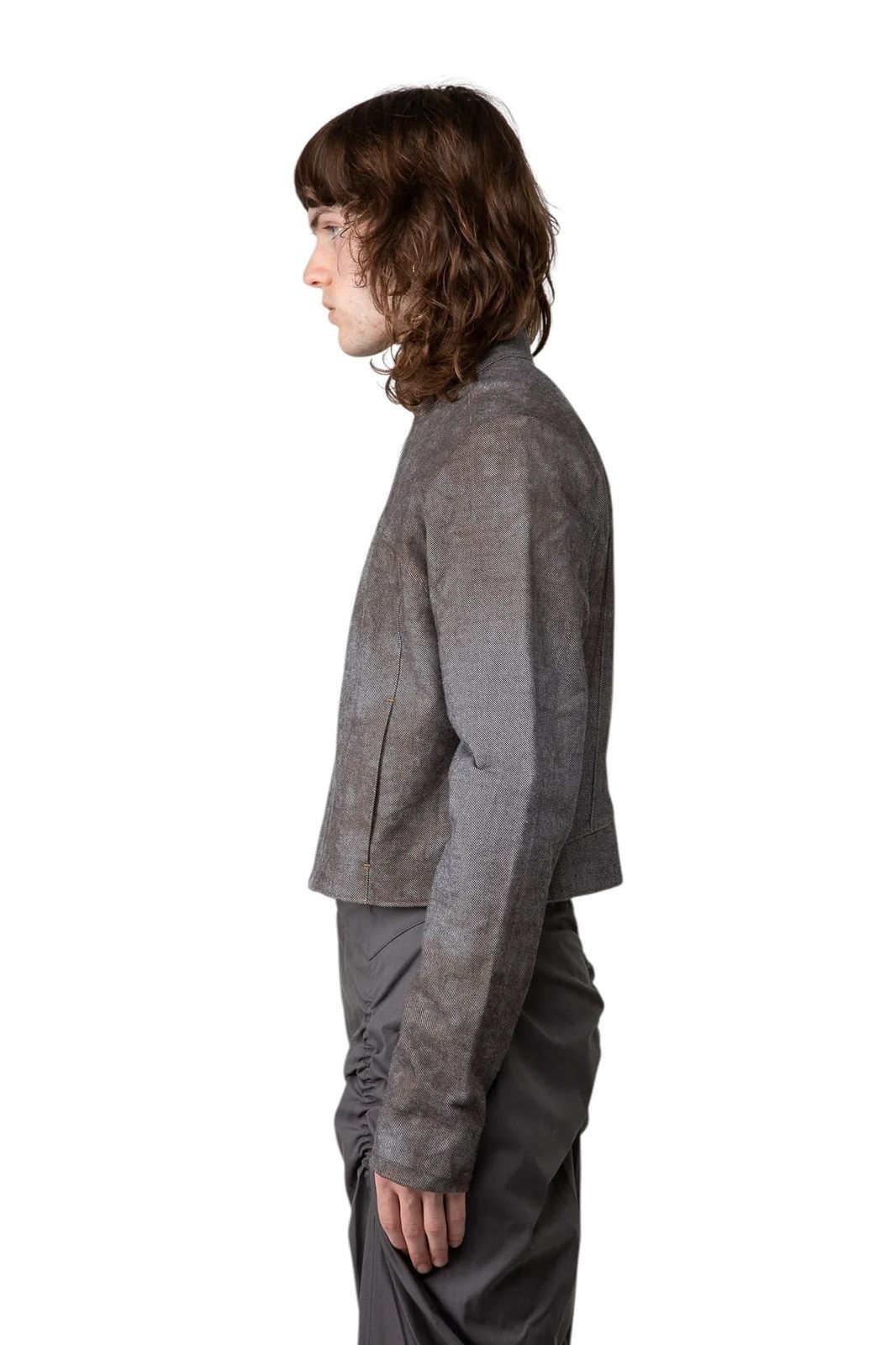 Mainline:RUS/Fr.CA/DE Fyn Rust Asymmetric Funnel Neck Jacket Size US L / EU 52-54 / 3 - 2 Thumbnail