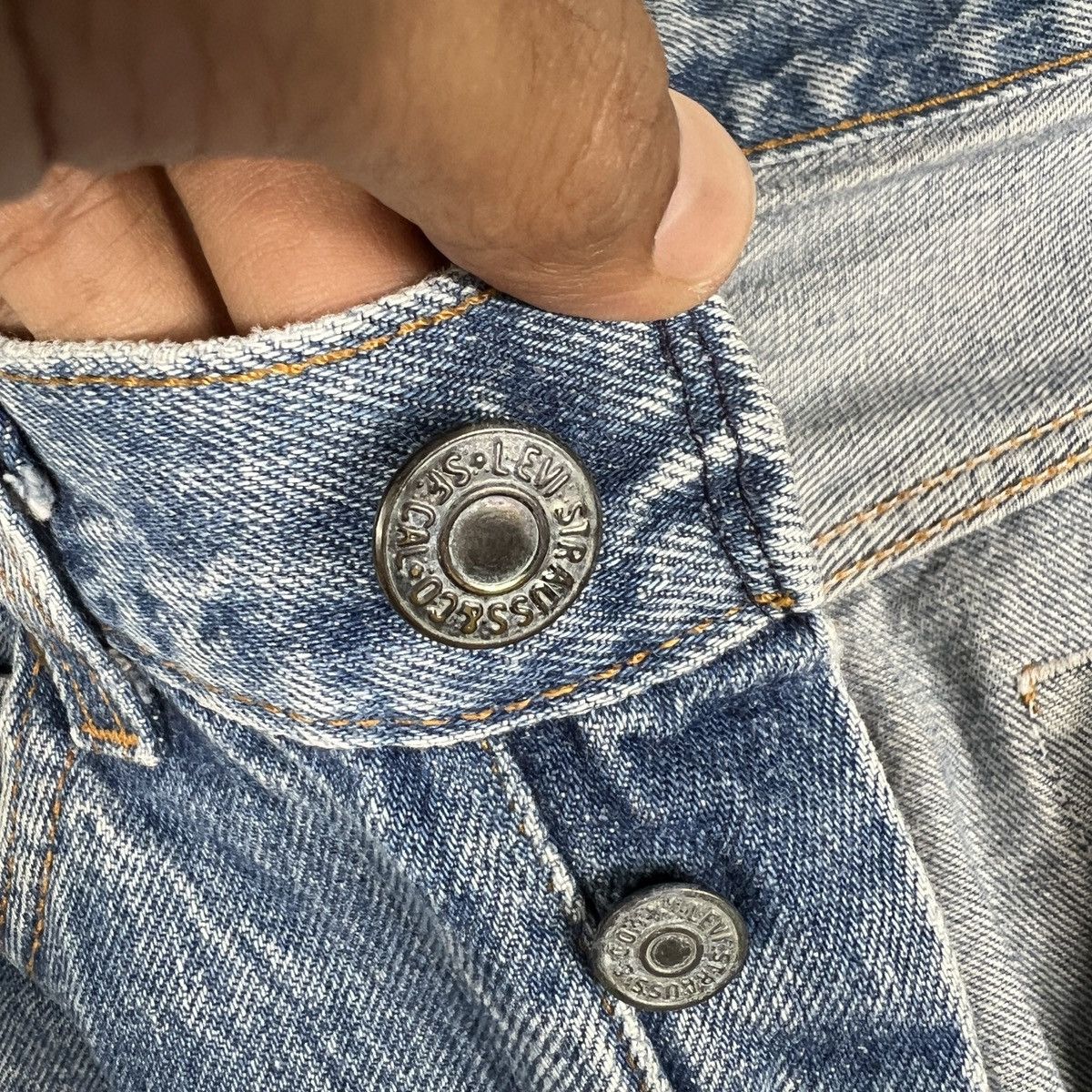 Levi's 🔥 80s Vintage Levis 501 Denim Jeans Made In Usa - Size 29 Size US 29 - 12 Thumbnail