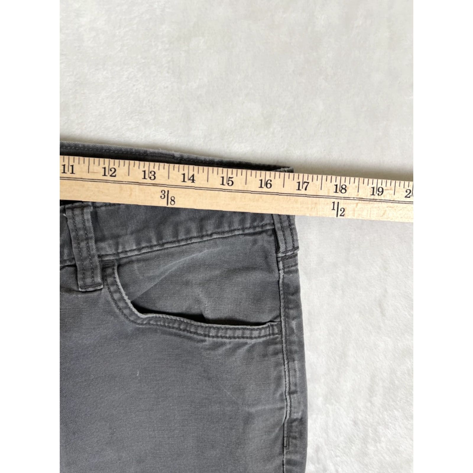 Dickies VINTAGE Dickies Carpenter Pants Gray 34x30 Workwear 90s Grunge USA Mens Straight Pants Size US 34 / EU 50 - 7 Thumbnail