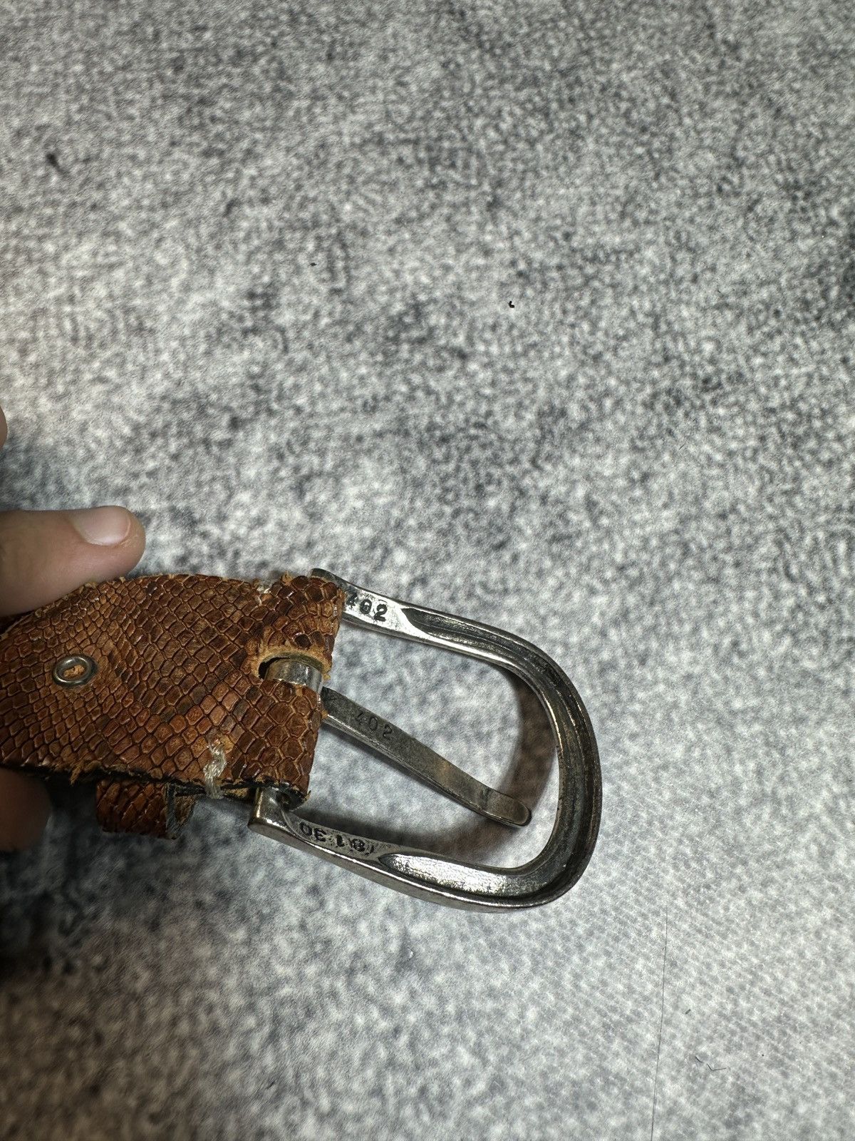 Other Y2K Snake Belts Streetwear Leather Avant Garde Vintage USA Size ONE SIZE - 3 Thumbnail