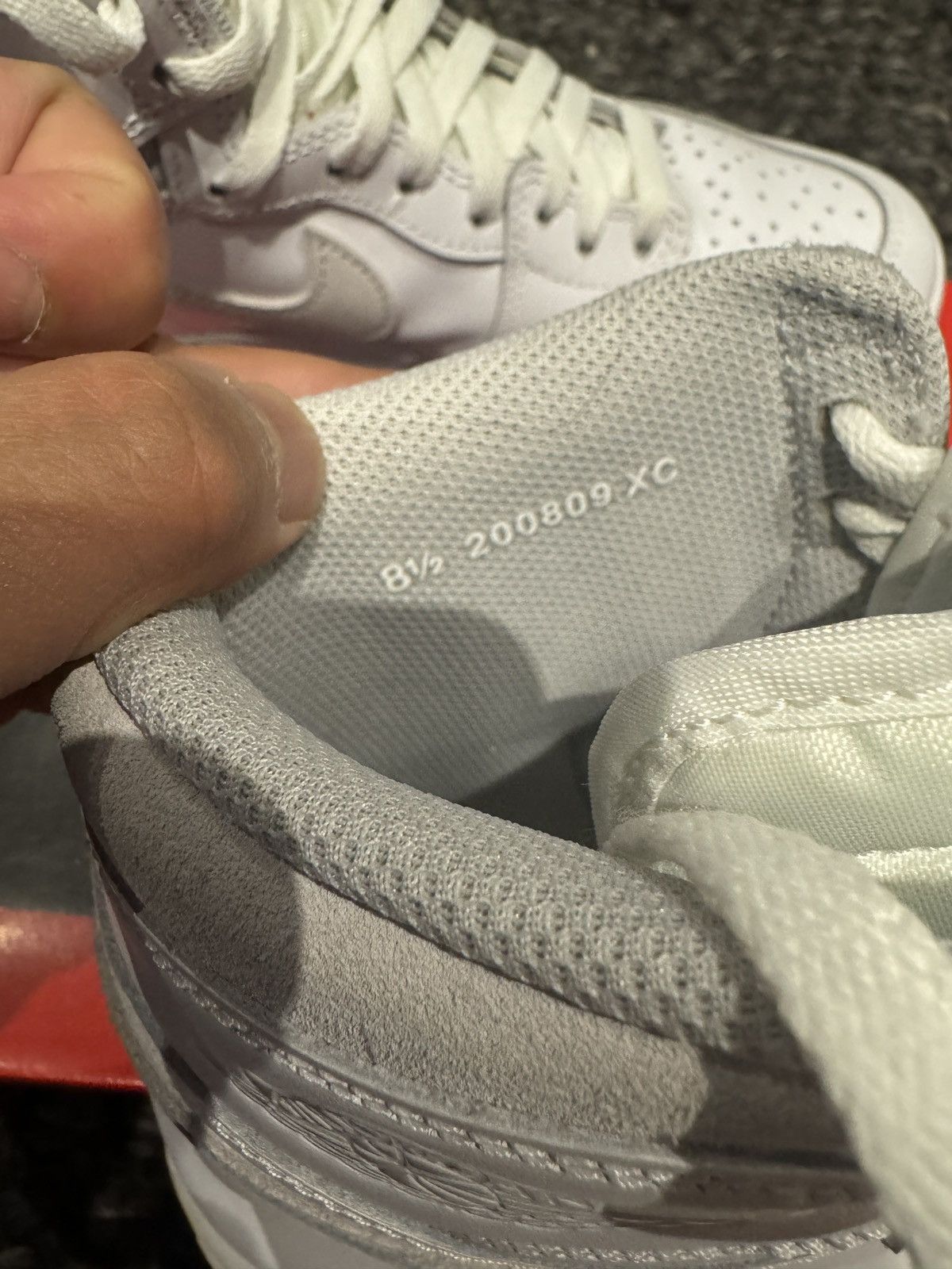 Jordan Brand × Nike AJ 1 85 Hi Neutral Gray Size US 8.5 / EU 41-42 - 8 Thumbnail