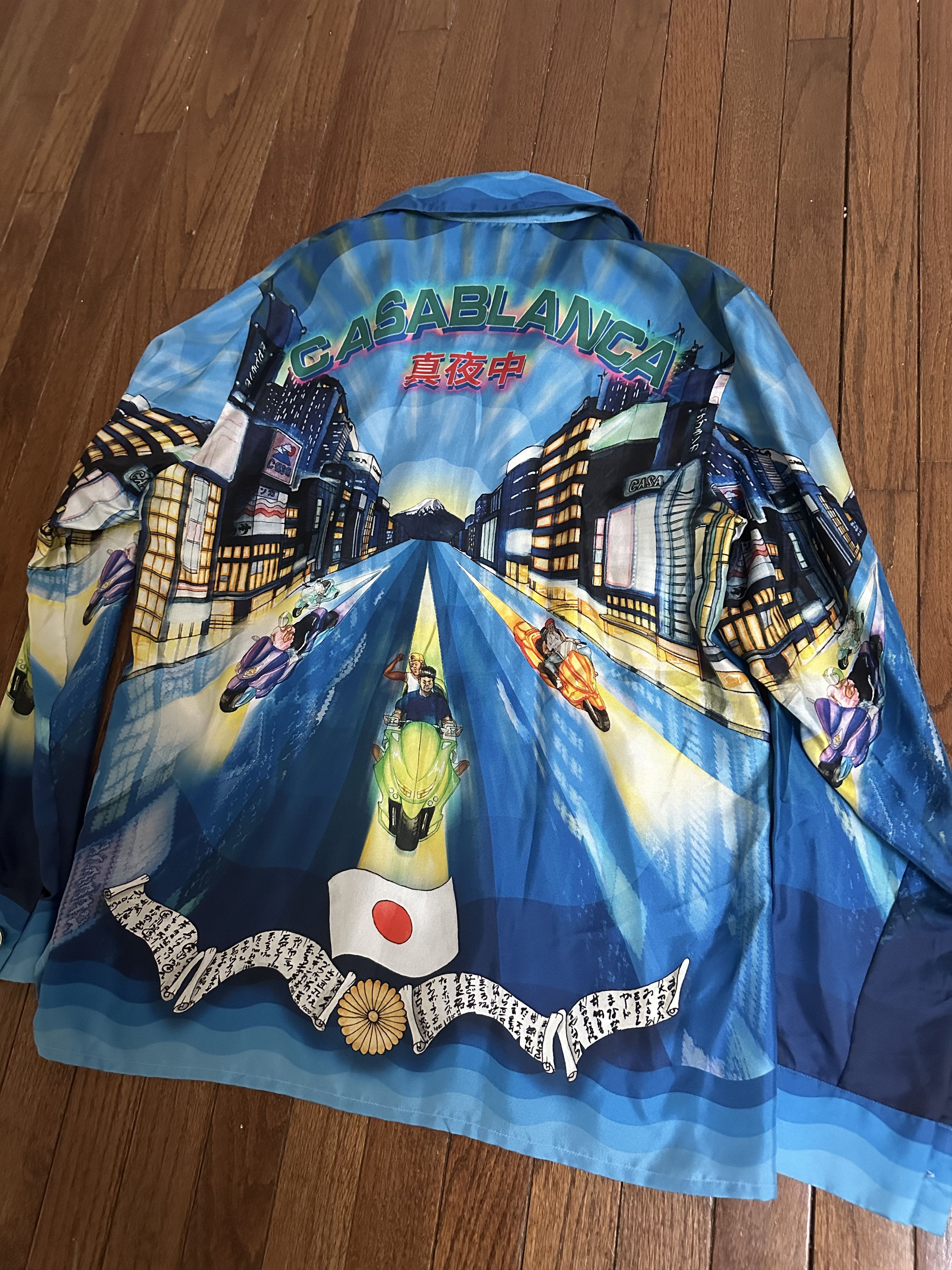 Casablanca Casablanca Silk Japan Racing Shirt Size US M / EU 48-50 / 2 - 4 Thumbnail