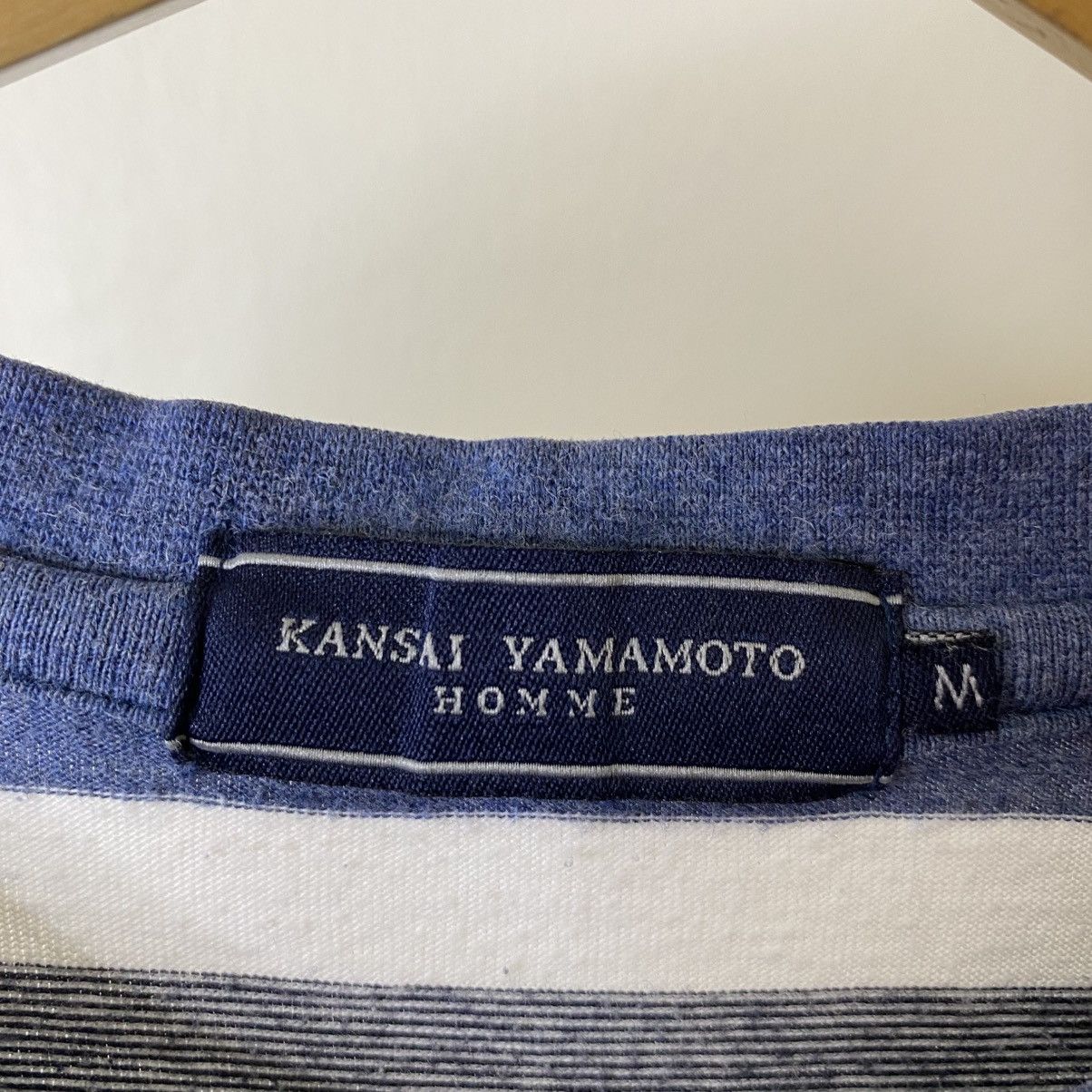 Kansai Yamamoto Kansai Yamamoto Homme Stripes T Shirt Size US M / EU 48-50 / 2 - 3 Thumbnail