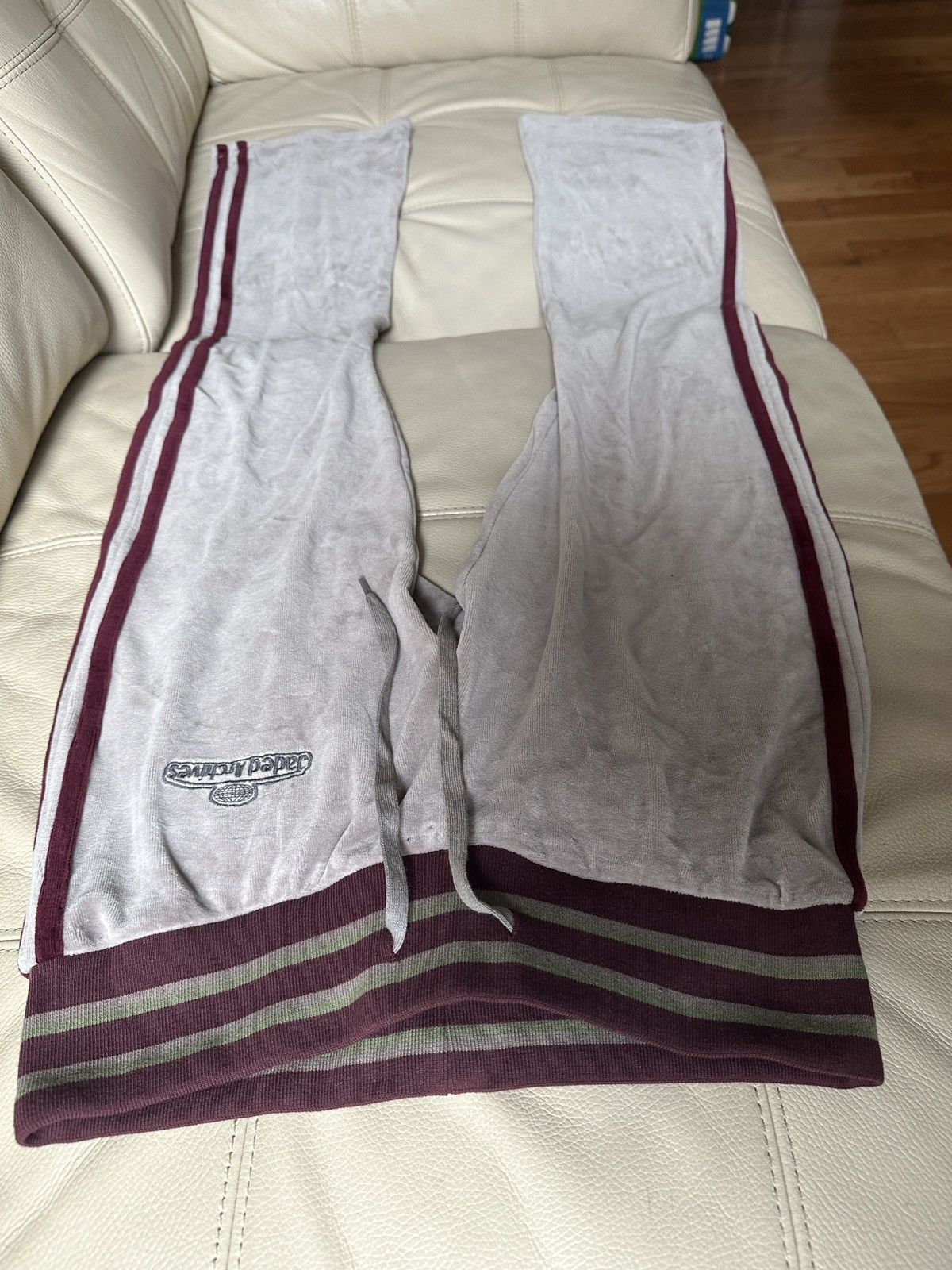 Jaded London 2000 Archives Velour Trousers Size 25" / US 0 / IT 36 - 4 Thumbnail