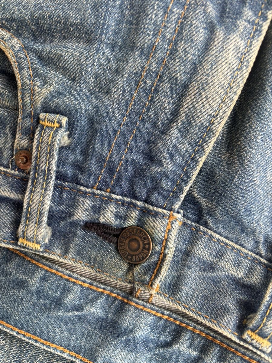 Japanese Brand × Salvage × Vintage Salvage Japan Jeans W32 – Rare Japanese Selvedge Size US 32 / EU 48 - 5 Thumbnail