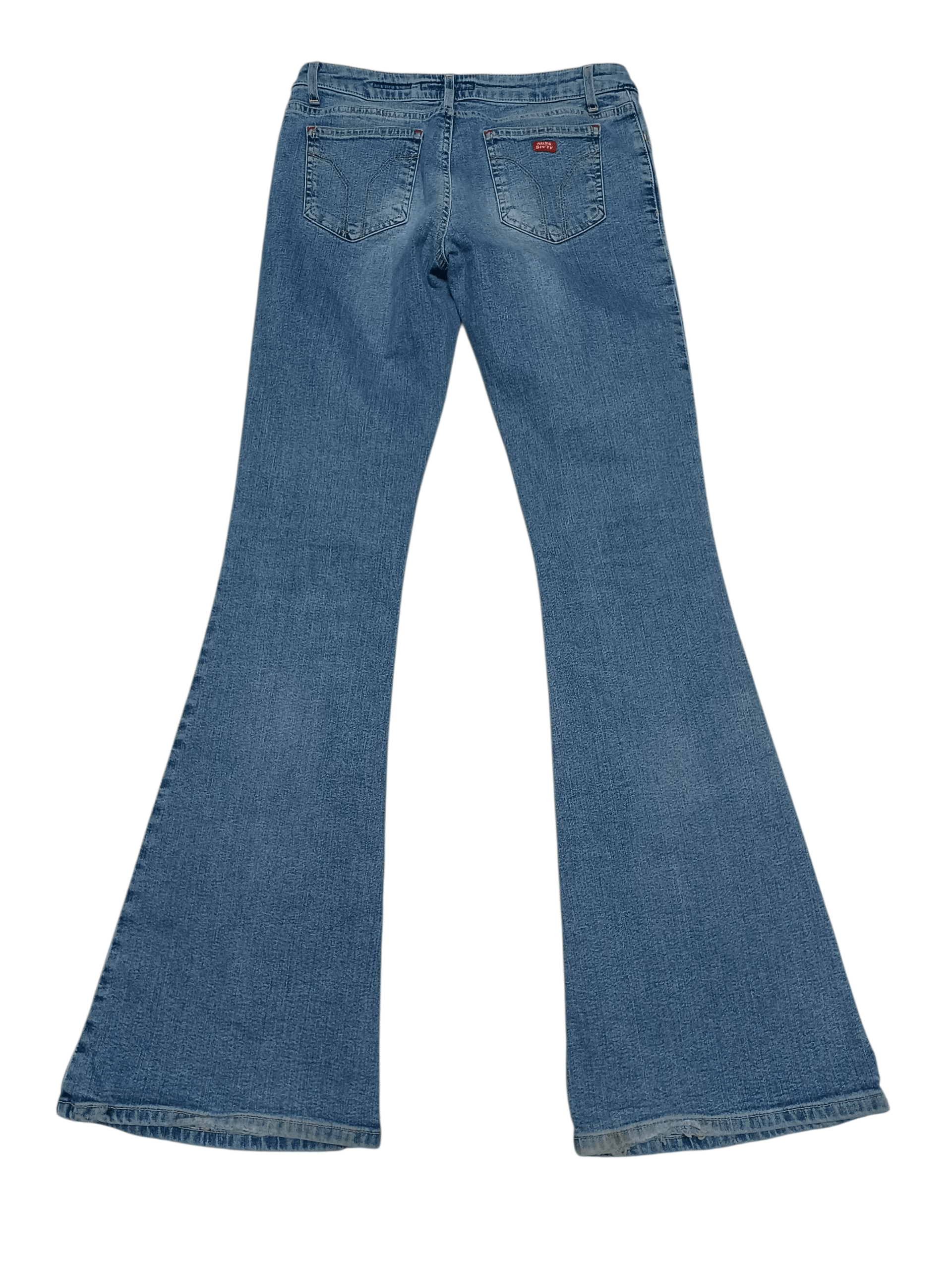 Miss Sixty MISS SIXTY FLARED AVANT GARDE LADY`S JEANS DENIM Size 29" - 2 Thumbnail