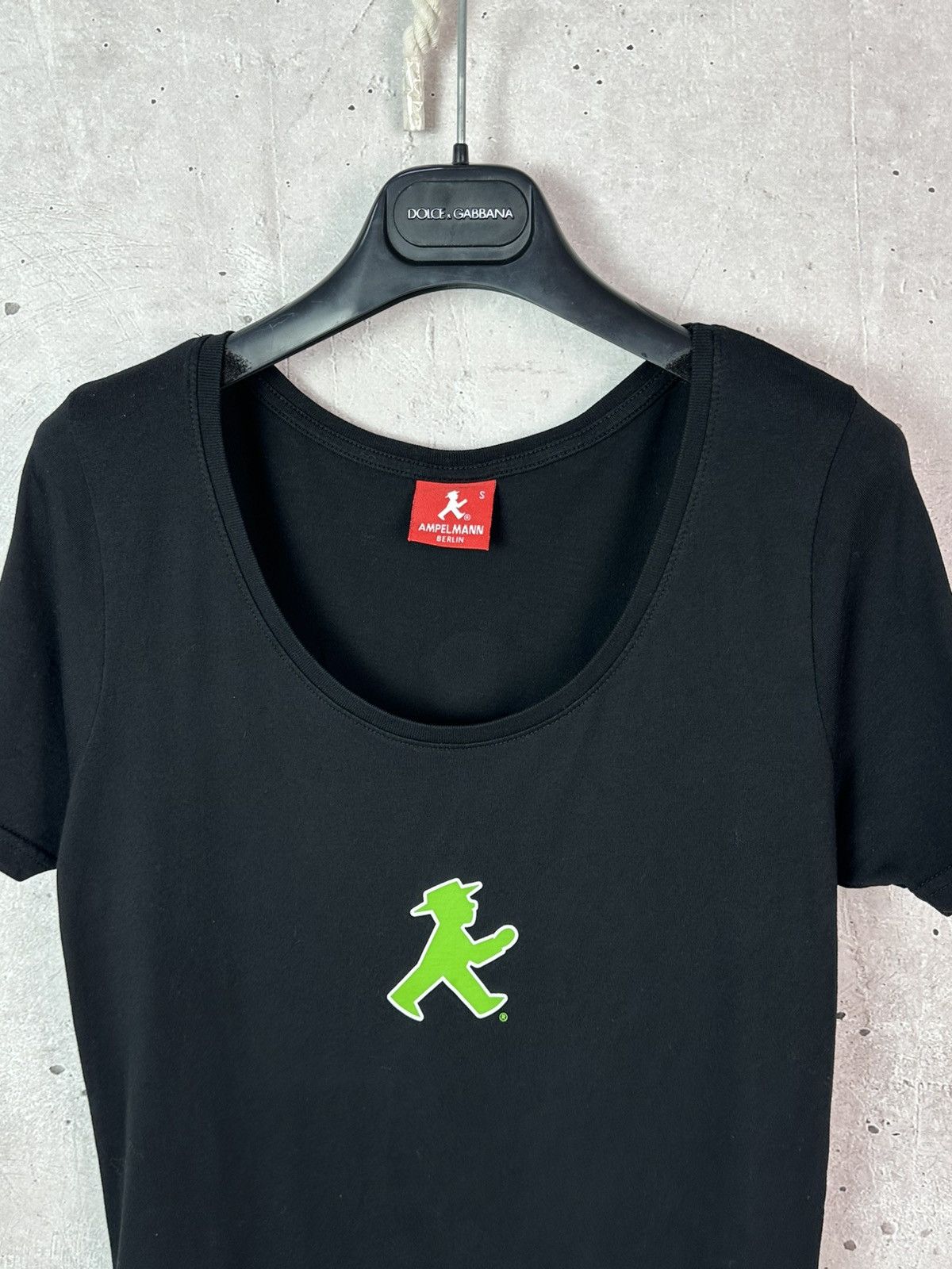 Other Ampelmann Berlin Black Short Sleeve Women’s T-shirt Size S / US 4 / IT 40 - 2 Thumbnail